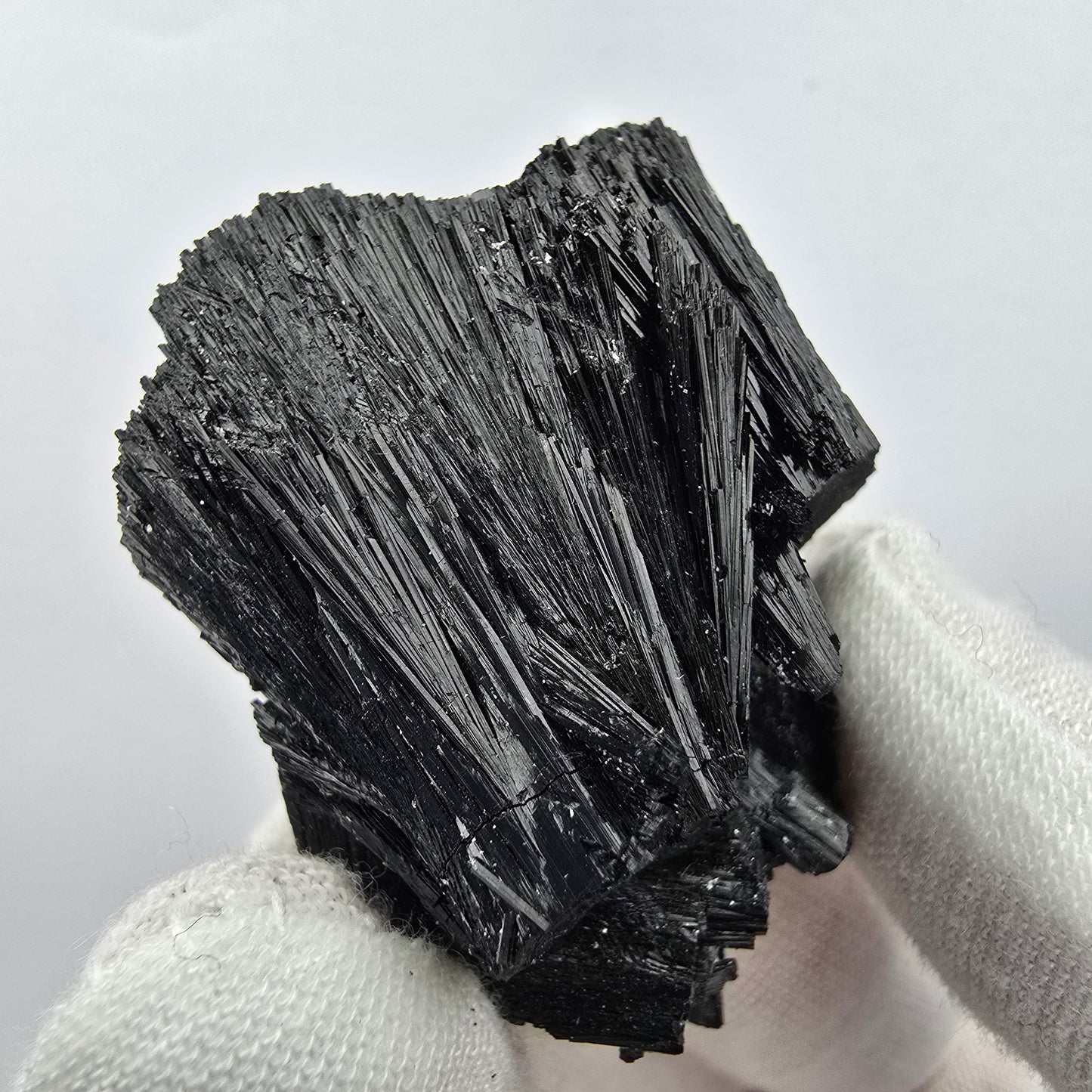 Seltene Schörl Turmalin Stufe schwarz Erongo, Namibia 41*31*27mm Sammlung