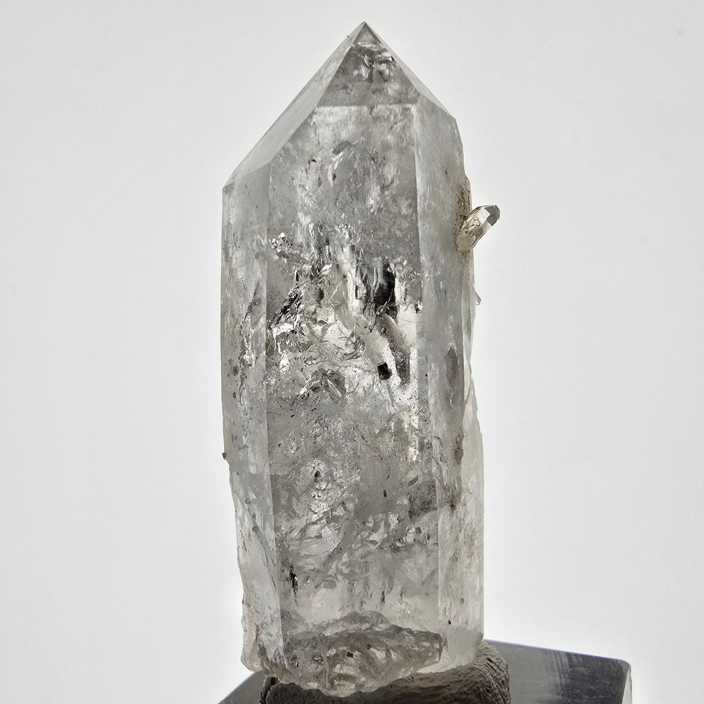 Skeleton Phantom Smoky Quartz Scepter Valentine Pocket, Namibia 51*18*17mm
