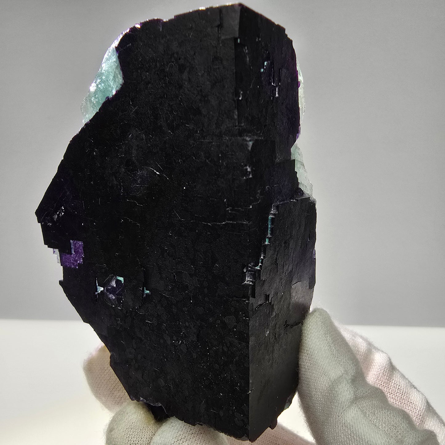 Seltene Fluorit Würfel Stufe 11:11 Angel Pocket, Okorusu Mine Namibia 82*59*32mm
