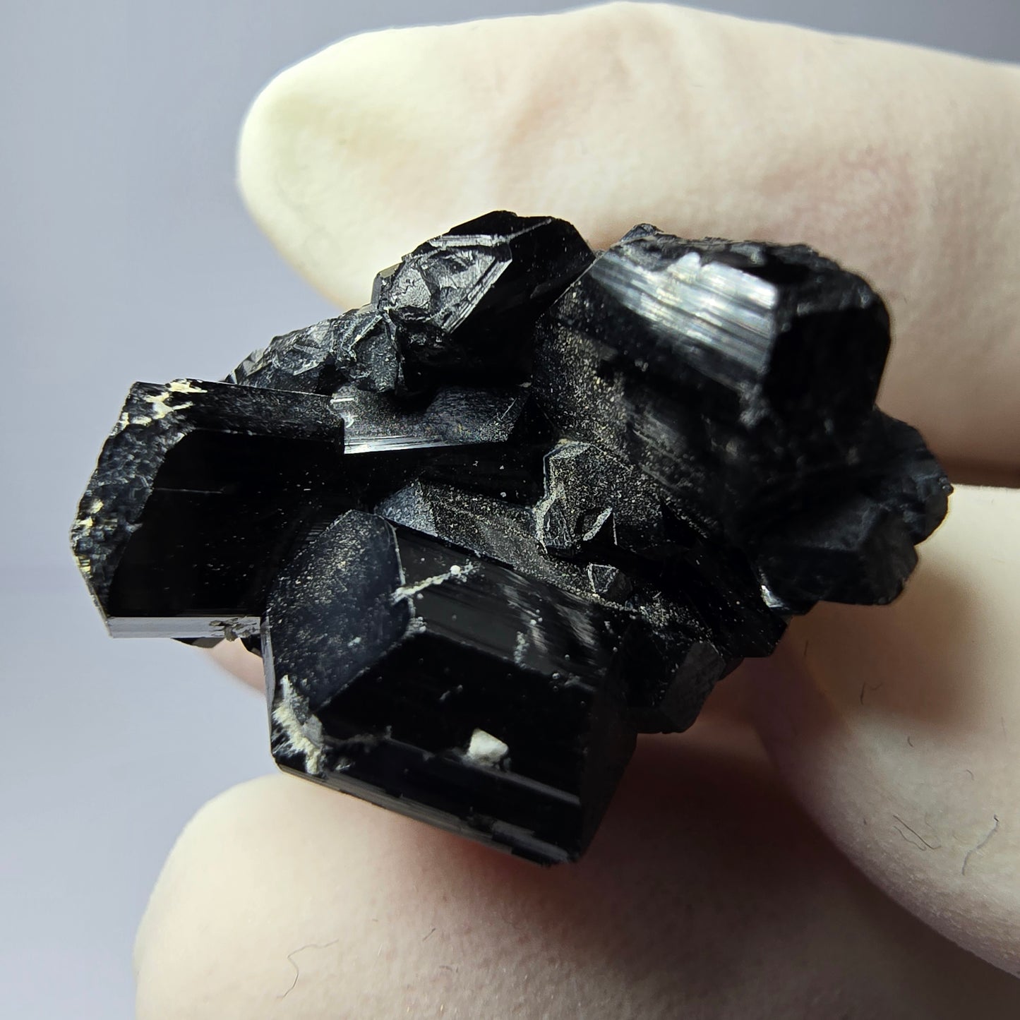 Tourmaline Schörl symétrique, stade orthose collection Erongo Namibie 23*22*20mm