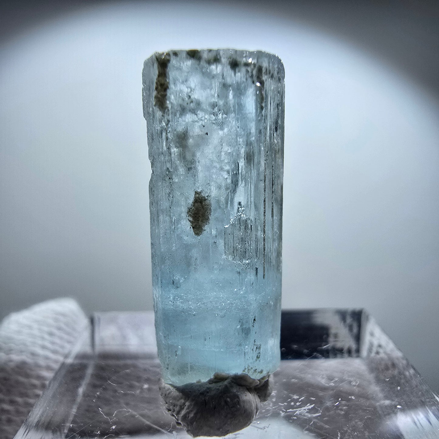 Klarer Aquamarin Kristall, blau Nagar, Pakistan 22*8*6mm