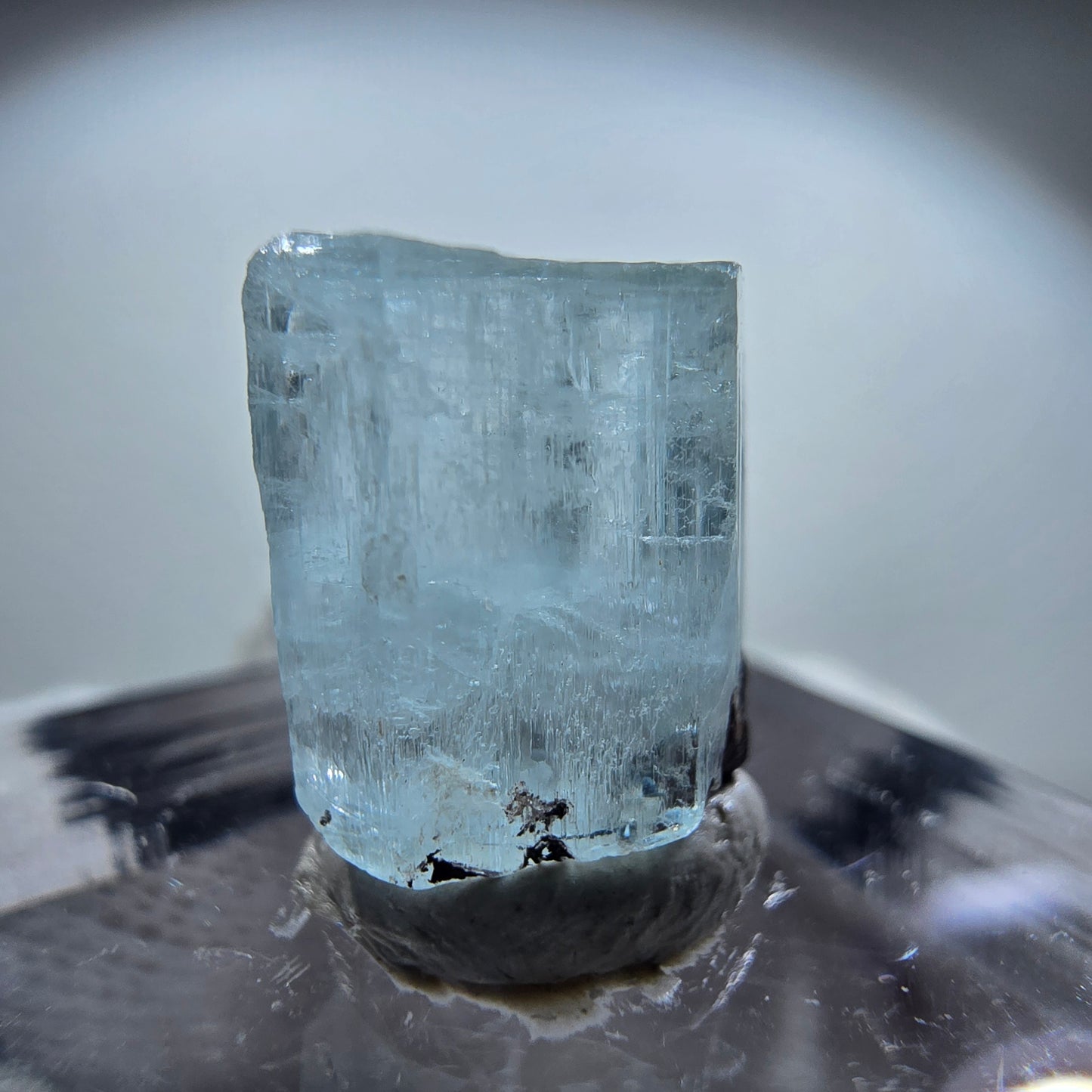 Klarer Aquamarin Kristall, blau Nagar, Pakistan 11*9*8mm