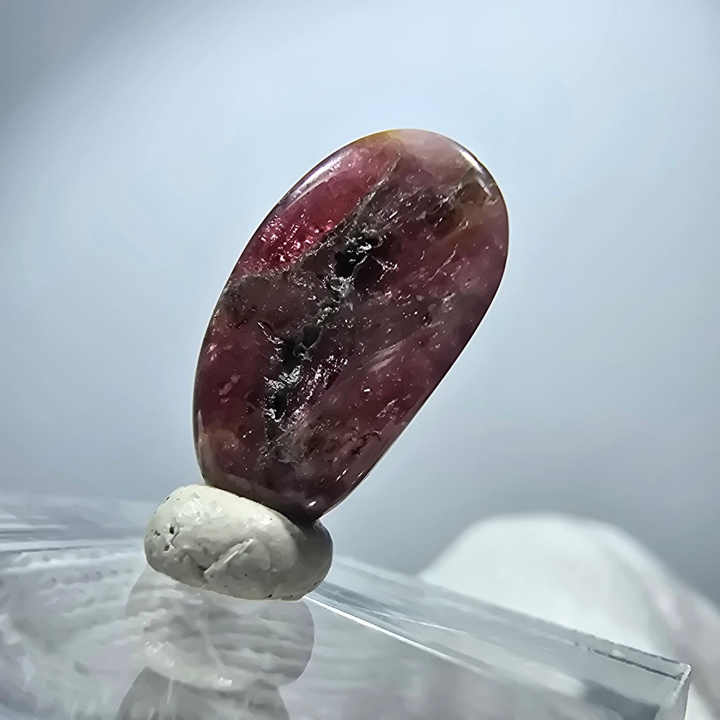 Rare Charoite crystal purple, polished Russia 16*9*3mm