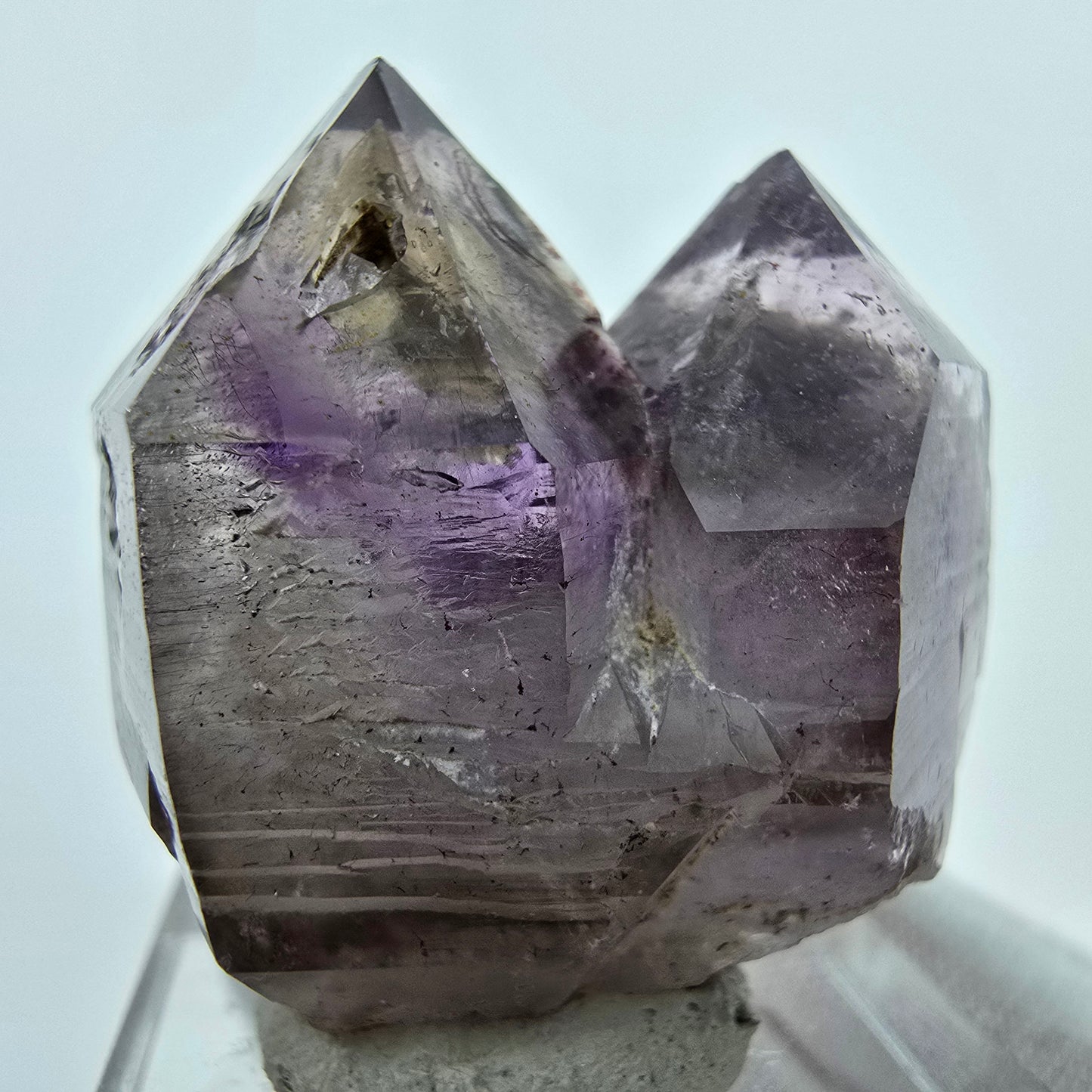 Phantom Amethyst, Fenster Zepter Stufe Goboboseb, Namibia 31*31*22mm, Sammlung