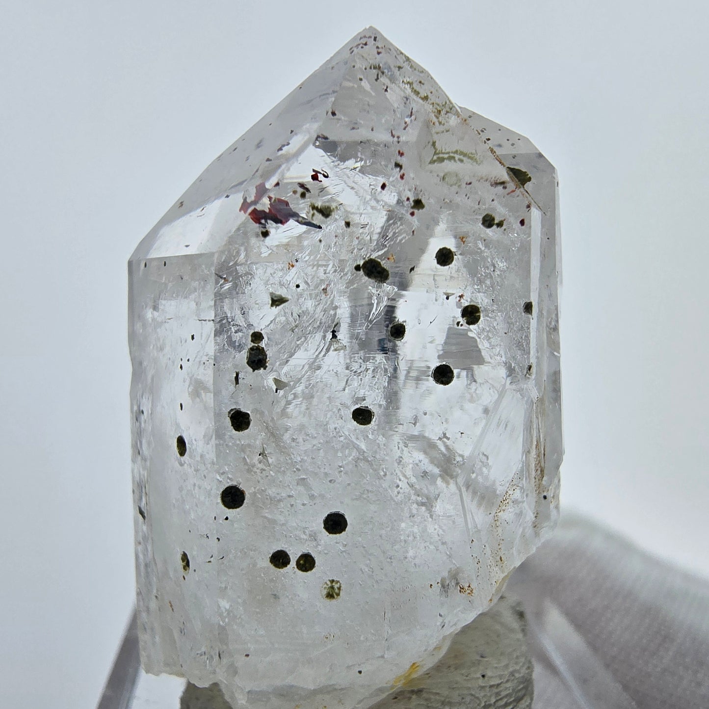 Enhydro Harlekin Phantom Hämatit Quarz Streep Mine, Goboboseb Namibia 34*24*22mm