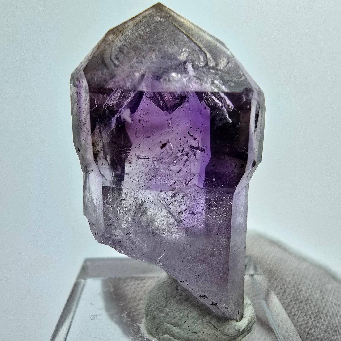 Enhydro Phantom Amethyst Fenster Zepter Goboboseb, Namibia 38*20*14mm Sammlung