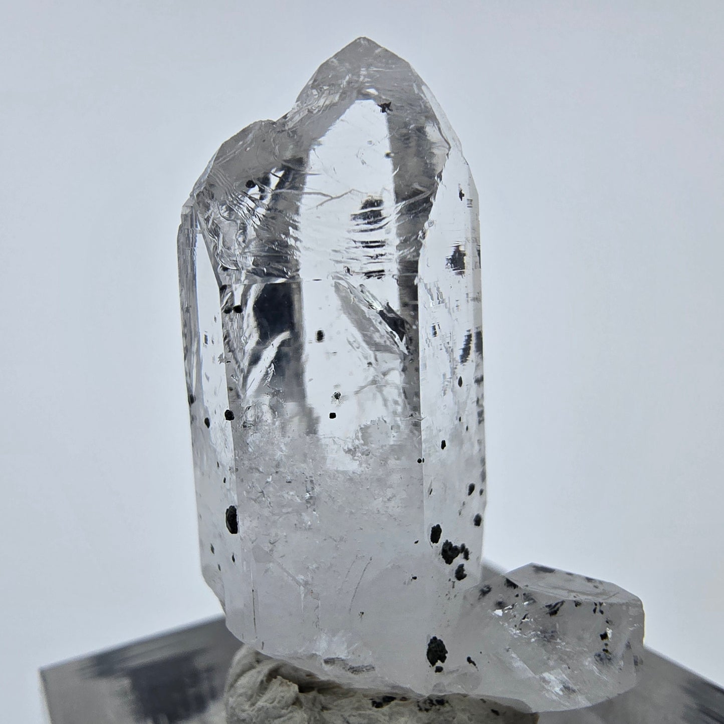Cristal d'améthyste hématite fantôme Streep Mine, Goboboseb, Namibie 31 x 18 x 13 mm