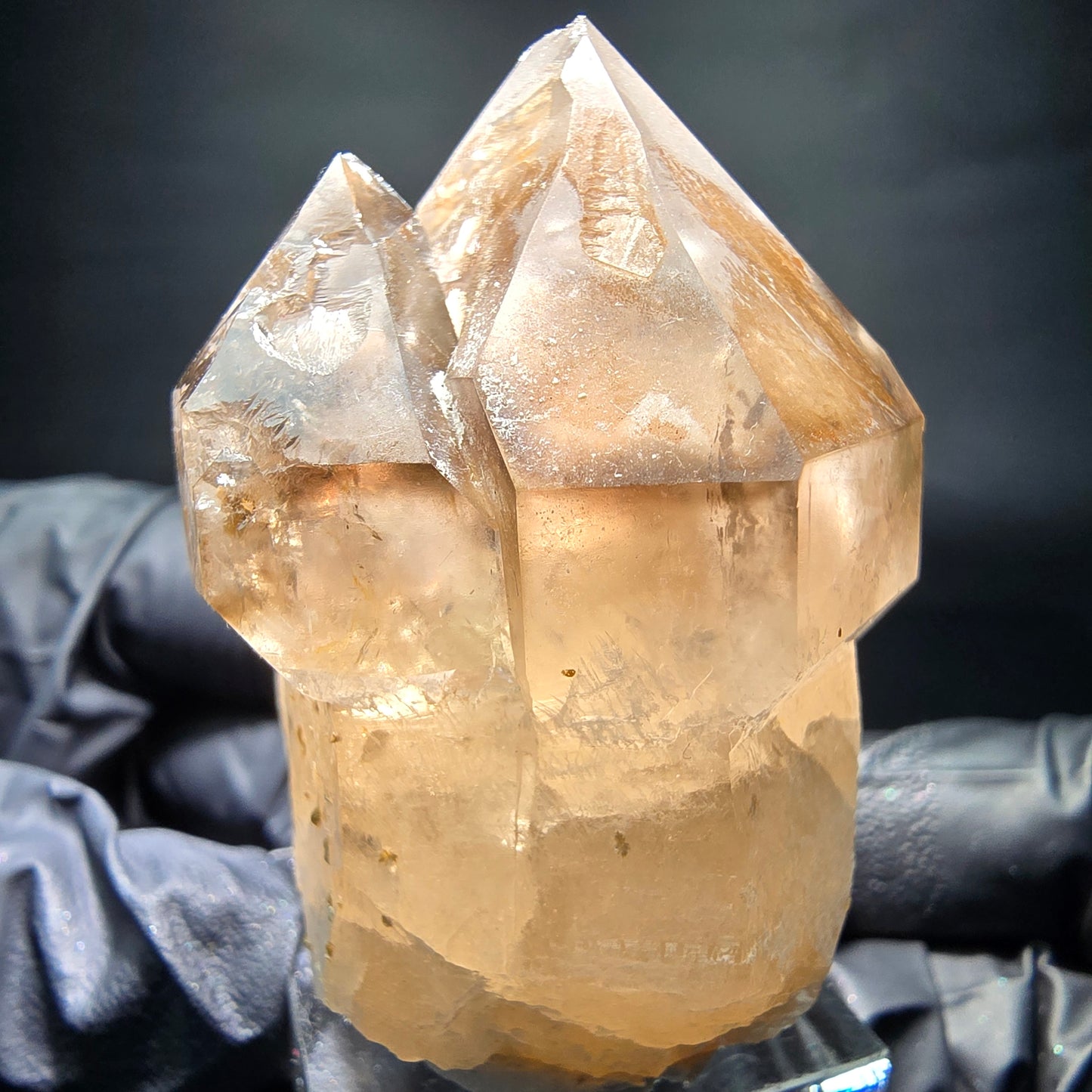 Klare Phantom Rauchquarz Zepter Spitze Erongo, Namibia 51*44*33mm Sammlung