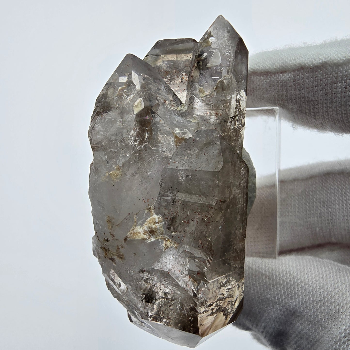 Große Phantom Rauchquarz DT Zepter Quarz Stufe Goboboseb, Namibia 50*27*22mm