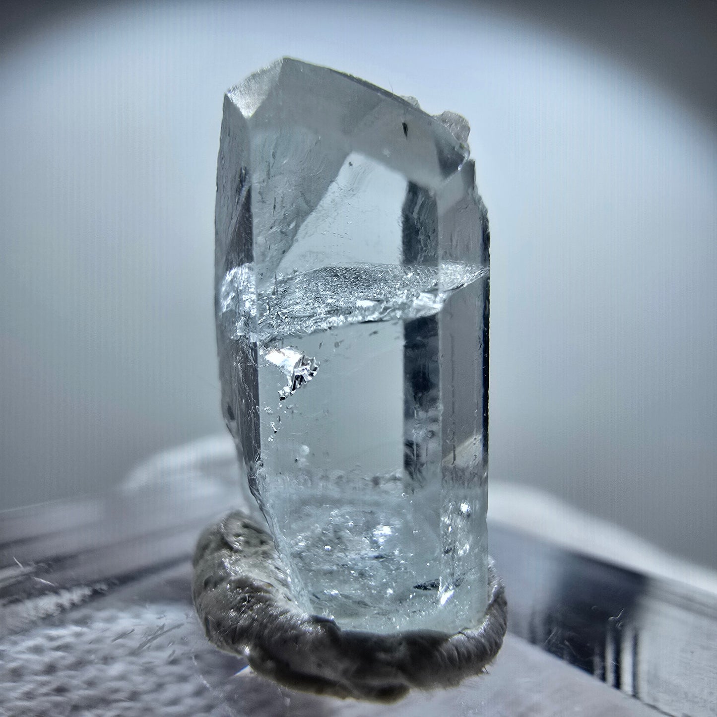 Klarer Aquamarin Kristall, blau Nagar, Pakistan 17*9*7mm