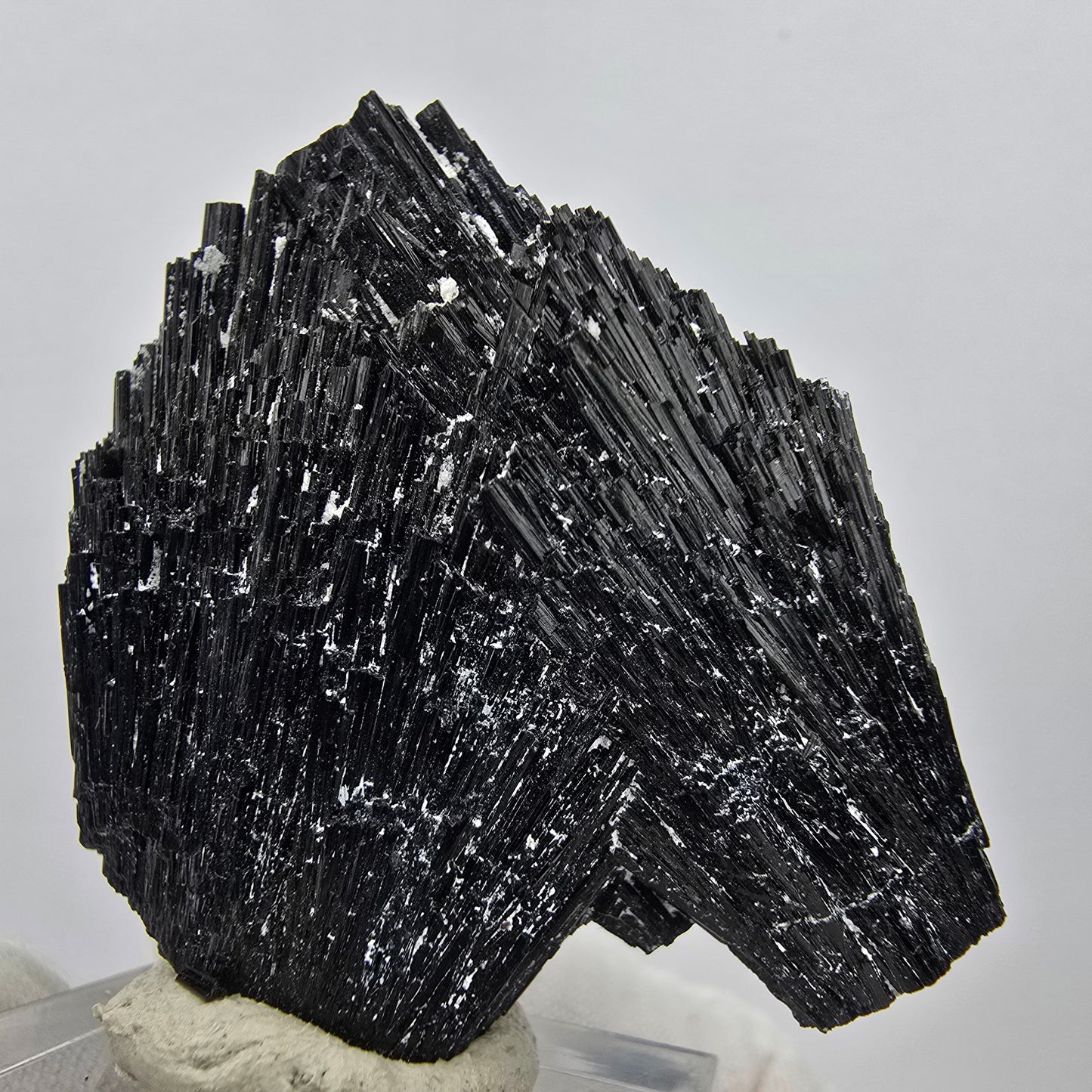 Seltene Schörl Turmalin Stufe schwarz Erongo, Namibia 42*36*21mm Sammlung