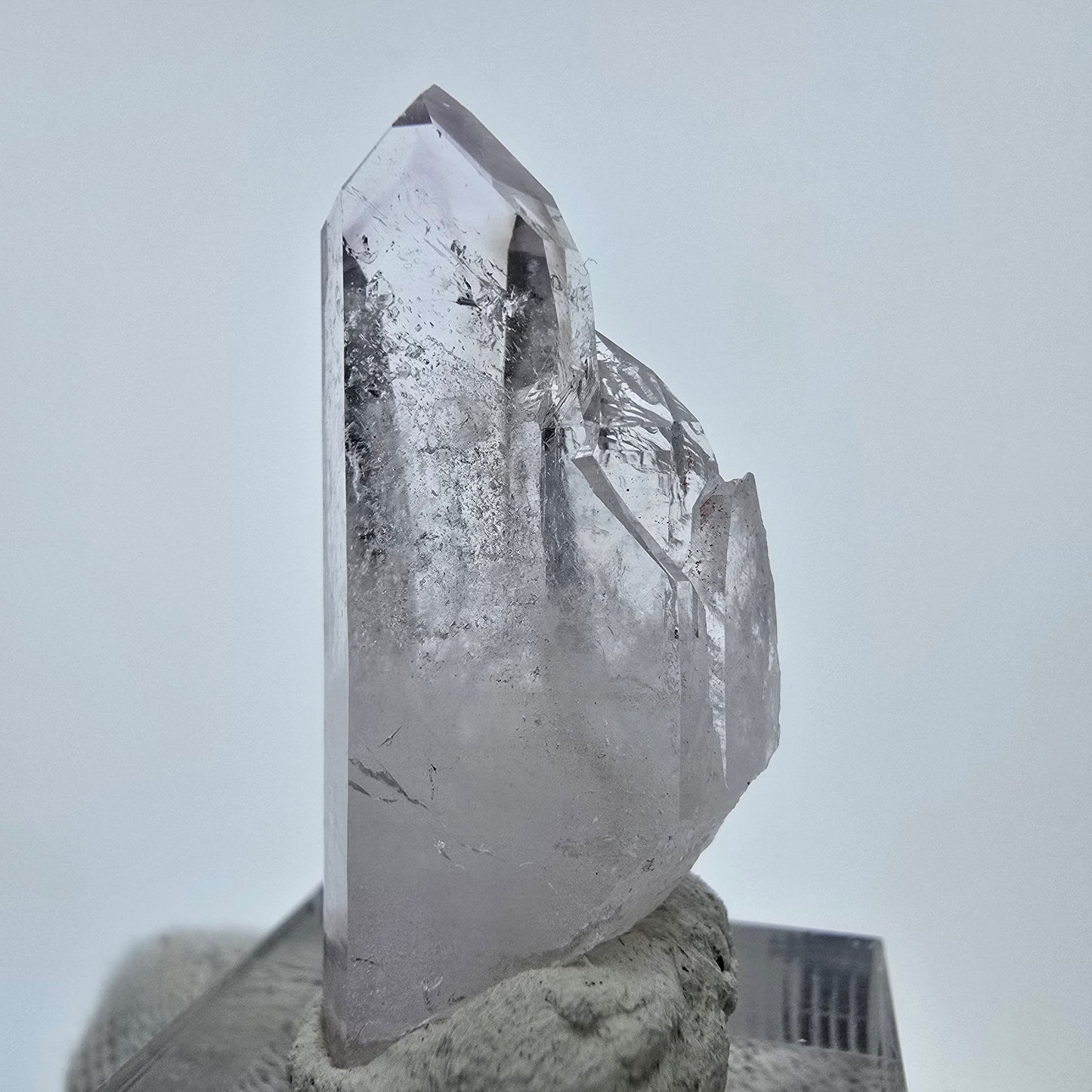Phantom Hämatit Amethyst Kristall Streep Mine, Goboboseb, Namibia 35*17*12mm
