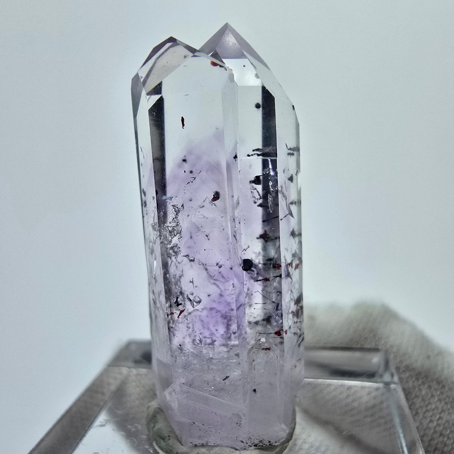 Harlekin Phantom Amethyst Kristall Streep Mine Goboboseb Namibia 32*11*9mm