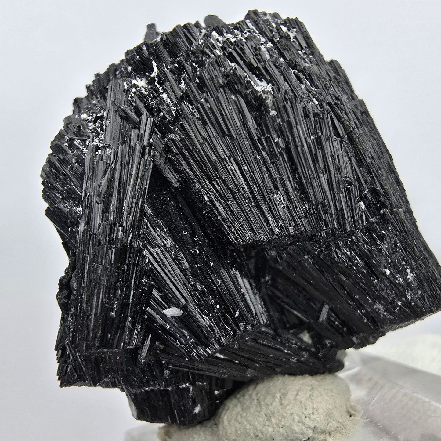 Seltene Schörl Turmalin Stufe schwarz Erongo, Namibia 37*33*23mm Sammlung