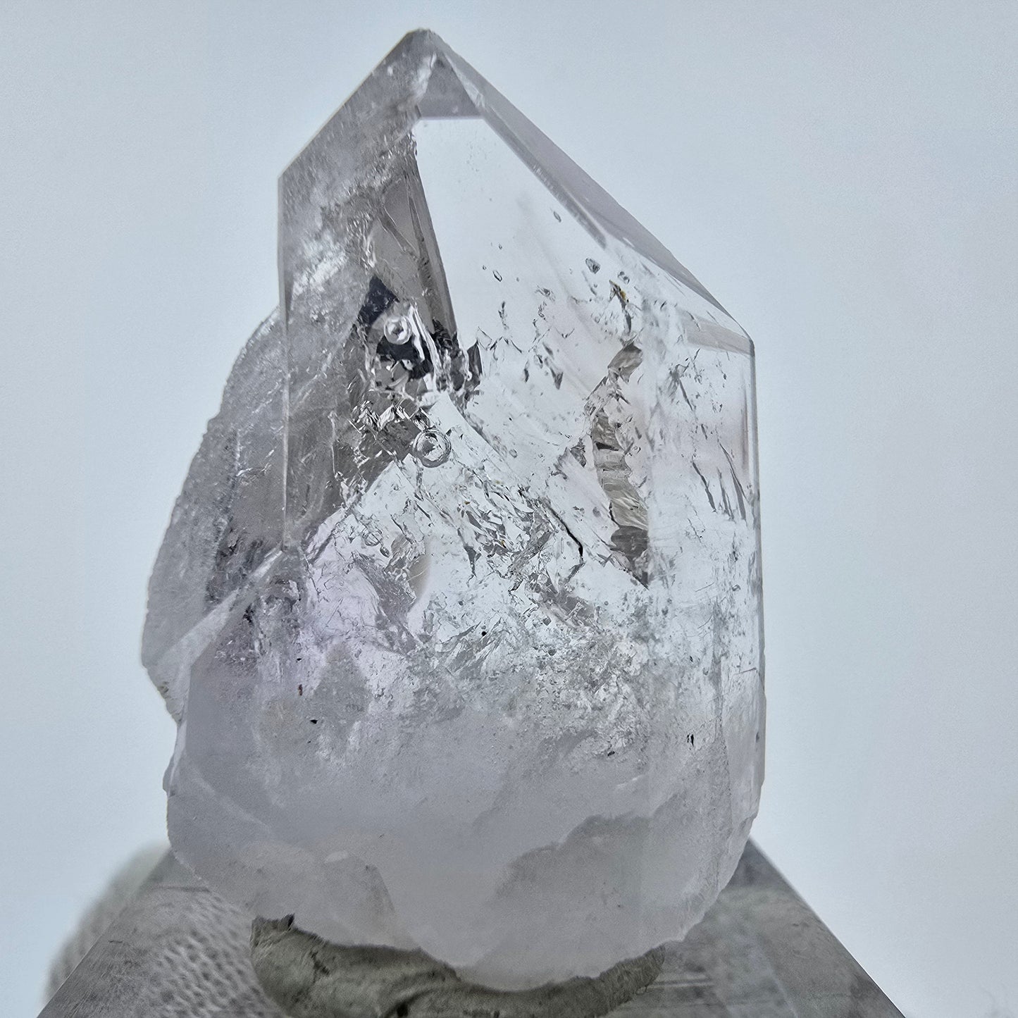 Enhydro Phantom Amethyst, 2x Blase Streep Mine, Goboboseb, Namibia 35*23*14mm