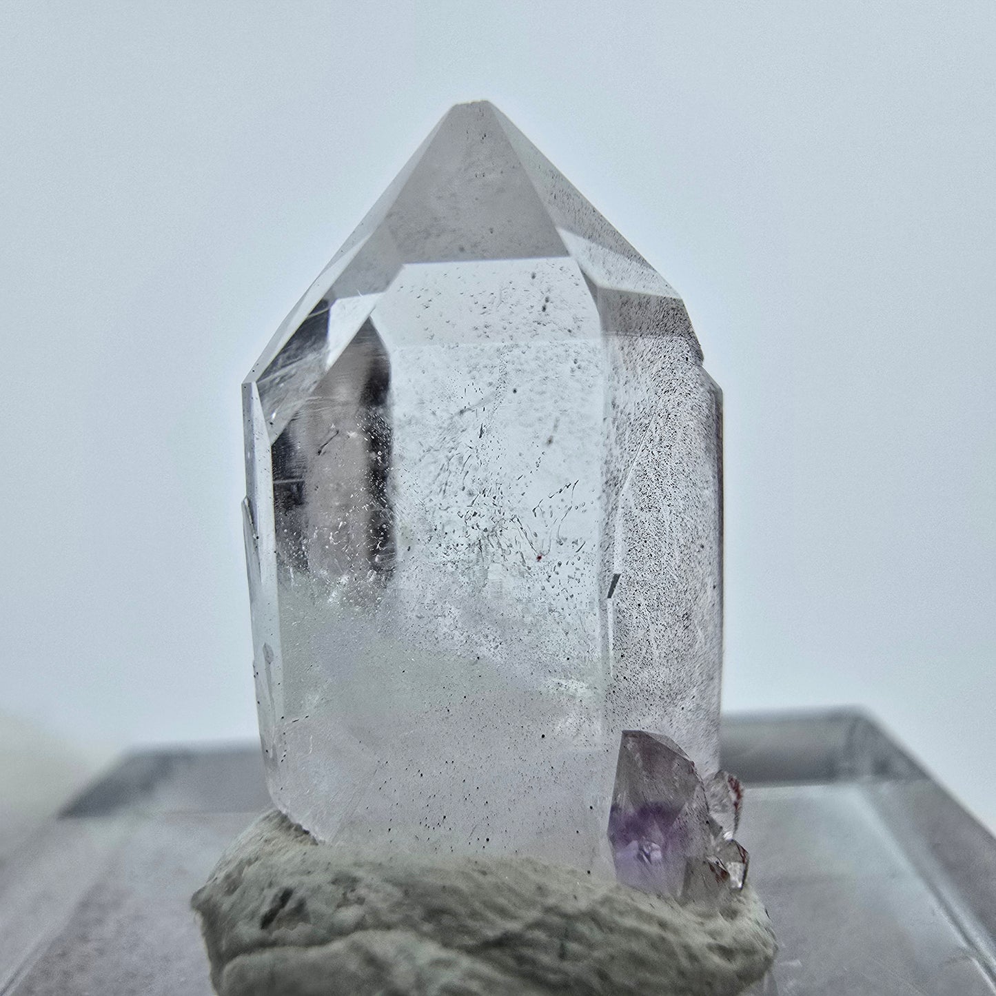 Harlekin Phantom Amethyst Kristall Streep Mine, Goboboseb, Namibia 19*11*8mm