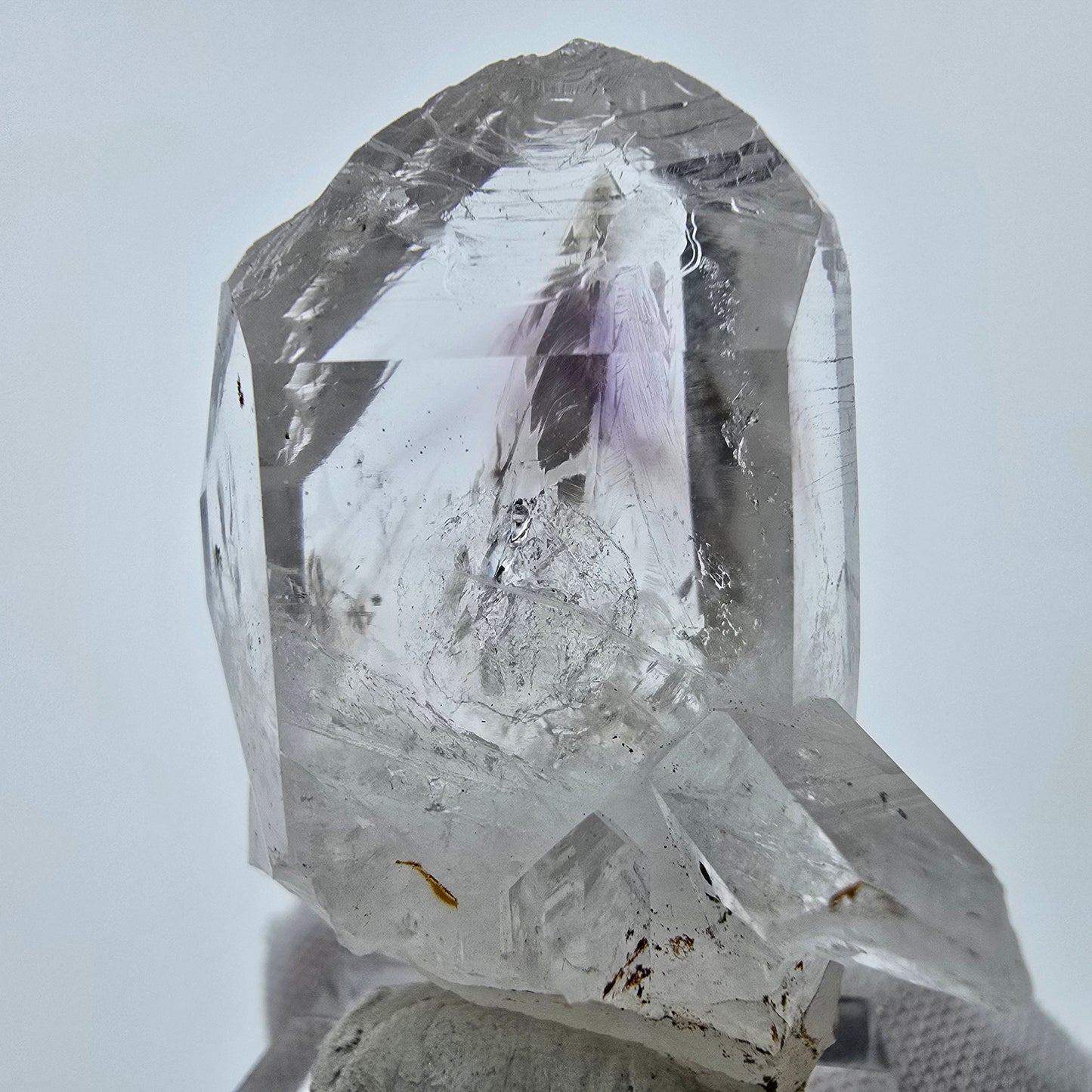 Phantom Amethyst Kristall Streep Mine Goboboseb Namibia 44*24*23mm Sammlung