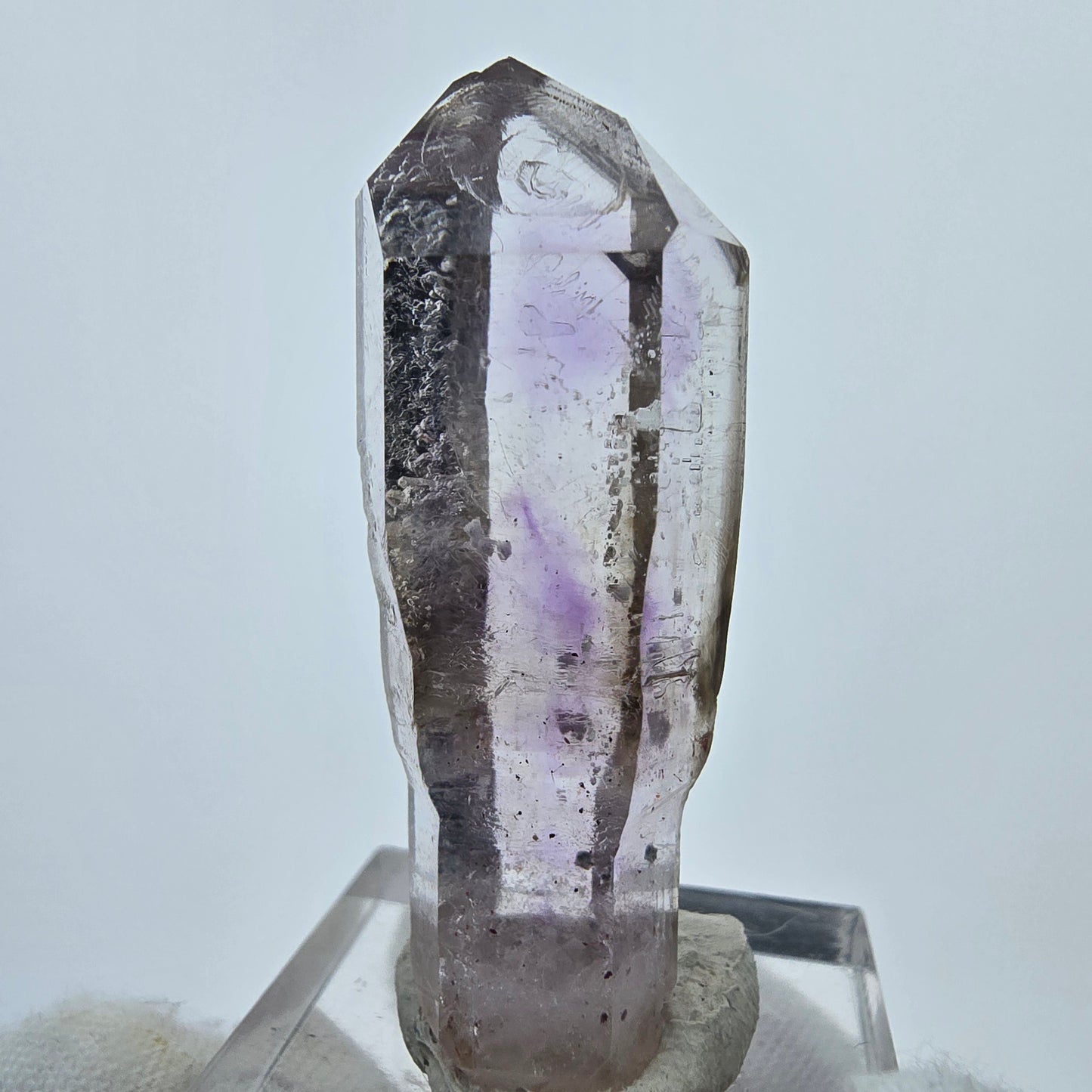 Phantom Amethyst, Fenster Zepter Quarz Goboboseb, Namibia 44*14*16mm, Sammlung