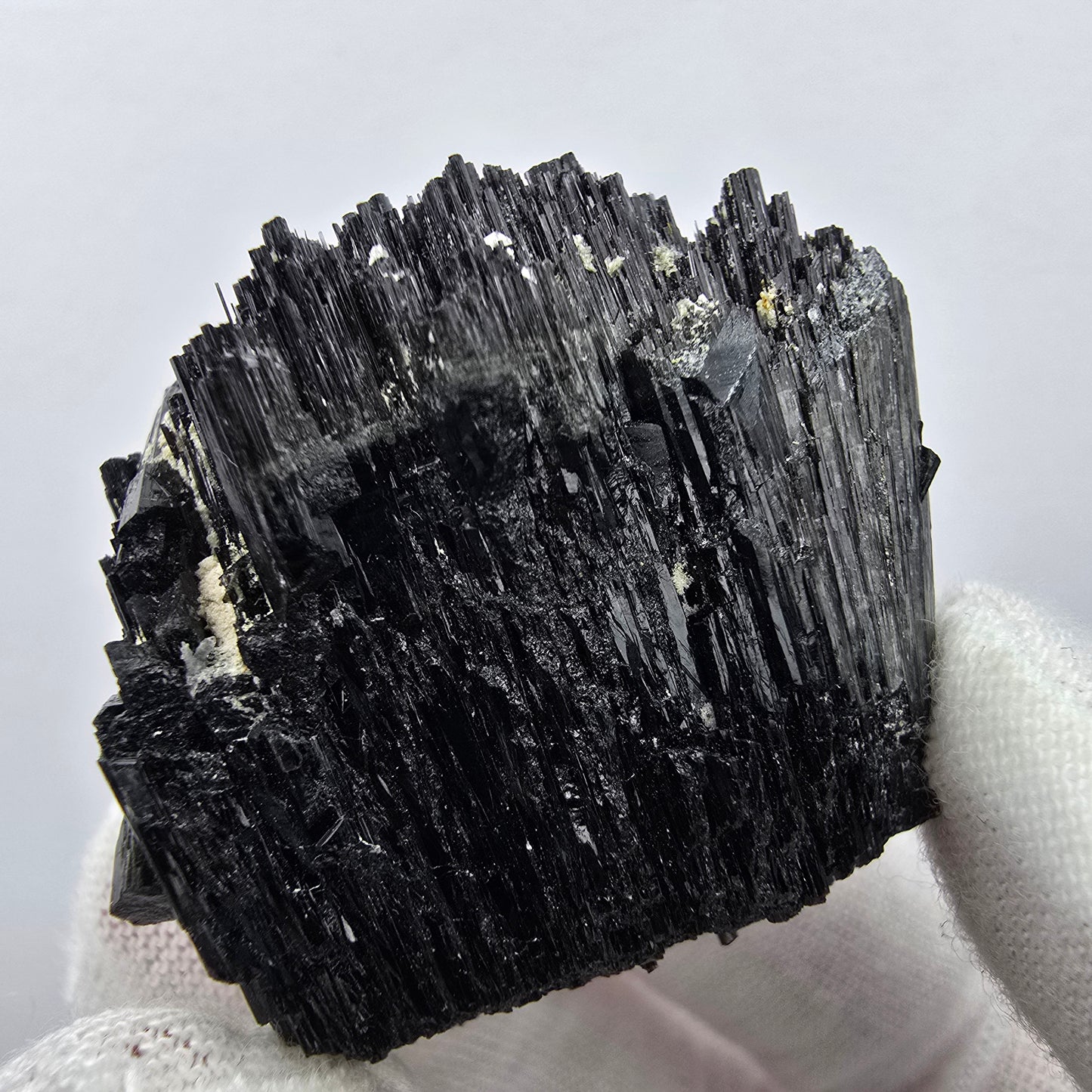 Seltene Schörl Turmalin Stufe schwarz Erongo, Namibia 35*32*23mm Sammlung
