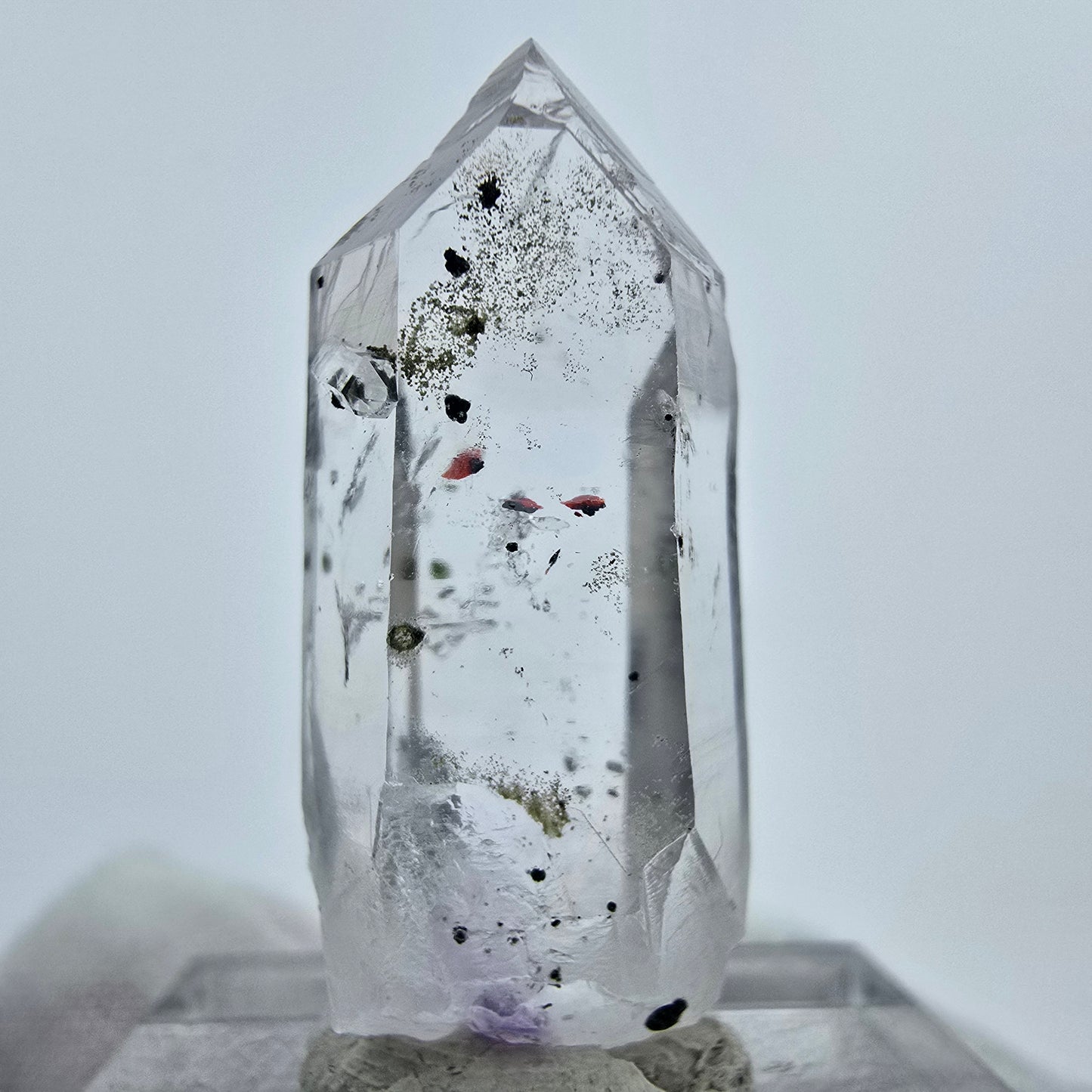 Harlekin Phantom Amethyst Kristall Streep Mine, Goboboseb, Namibia 30*13*10mm