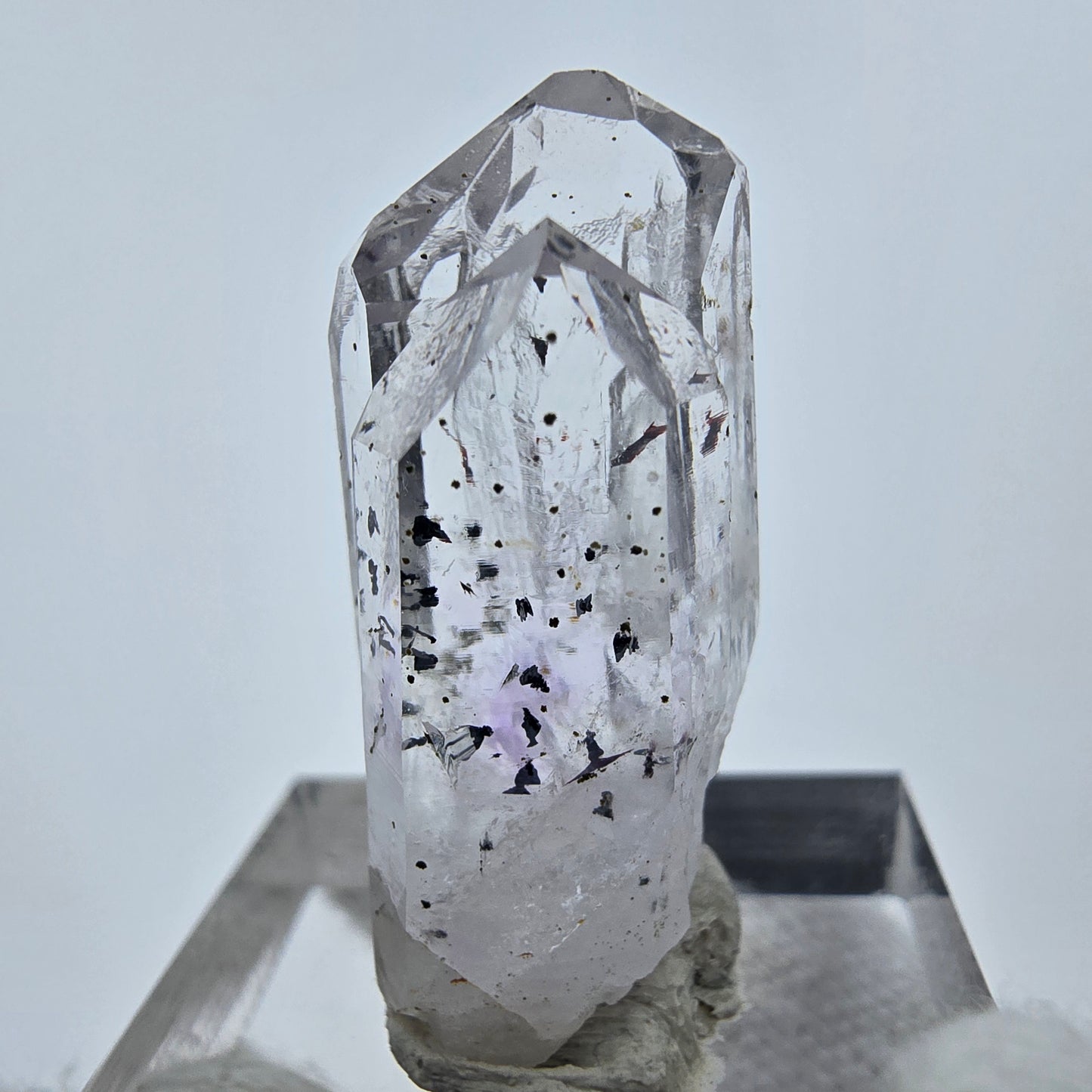 Harlekin Phantom Amethyst Kristall Streep Mine, Goboboseb, Namibia 30*13*13mm