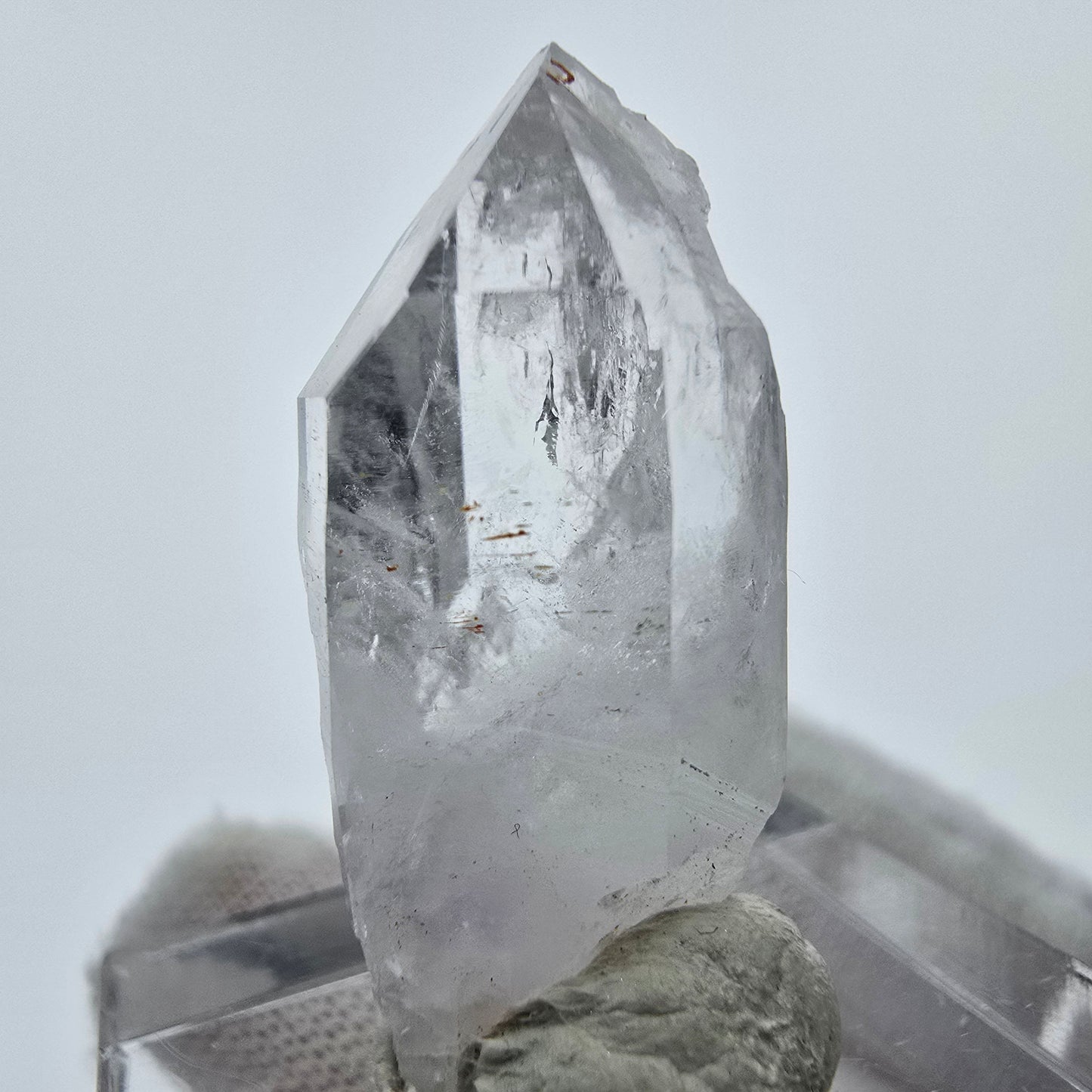 Klarer Phantom Amethyst Kristall Streep Mine Goboboseb Namibia 30*12*11mm