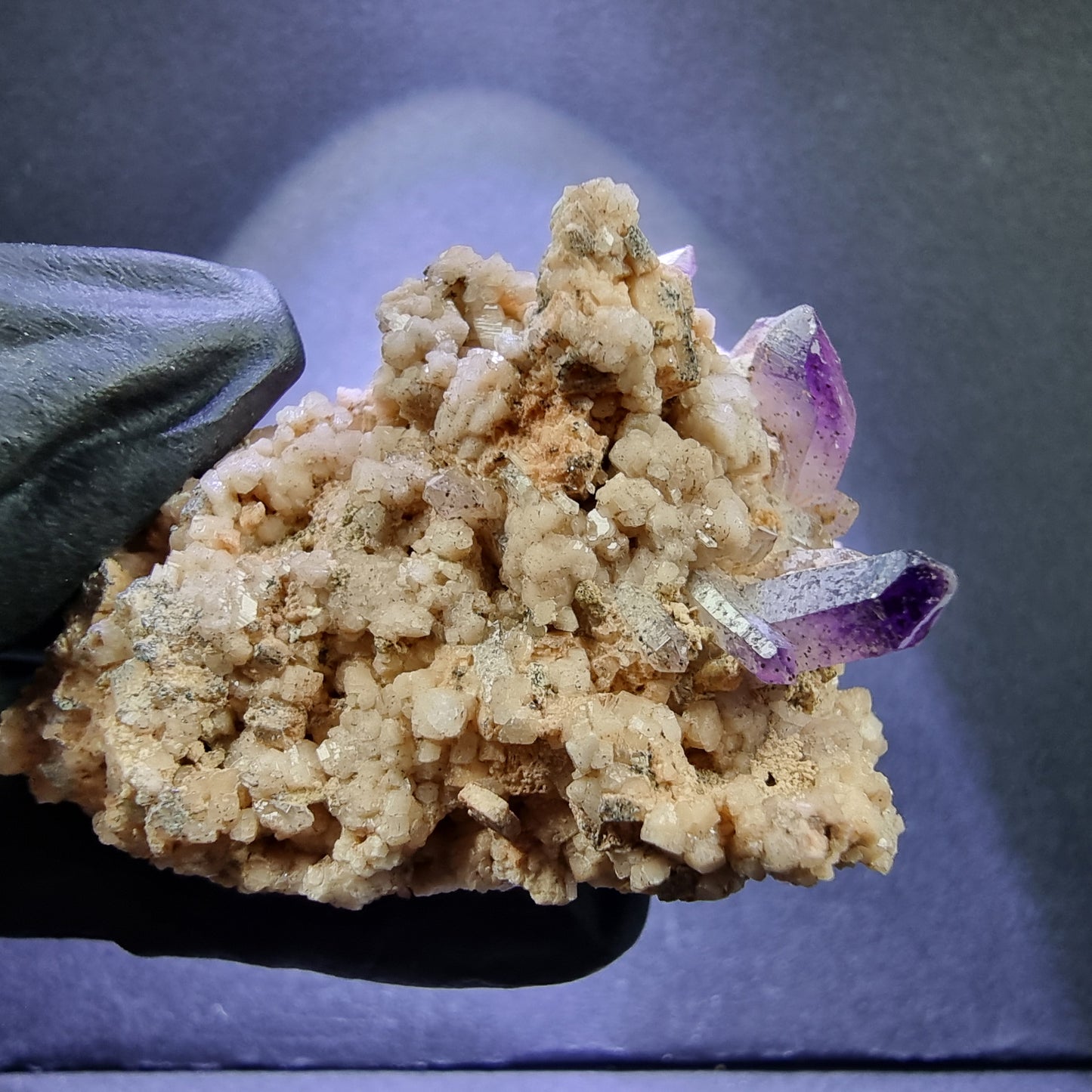 Seltene Brandberg Amethyst Stufe 47*32*30mm Brandberg, Namibia Sammlung