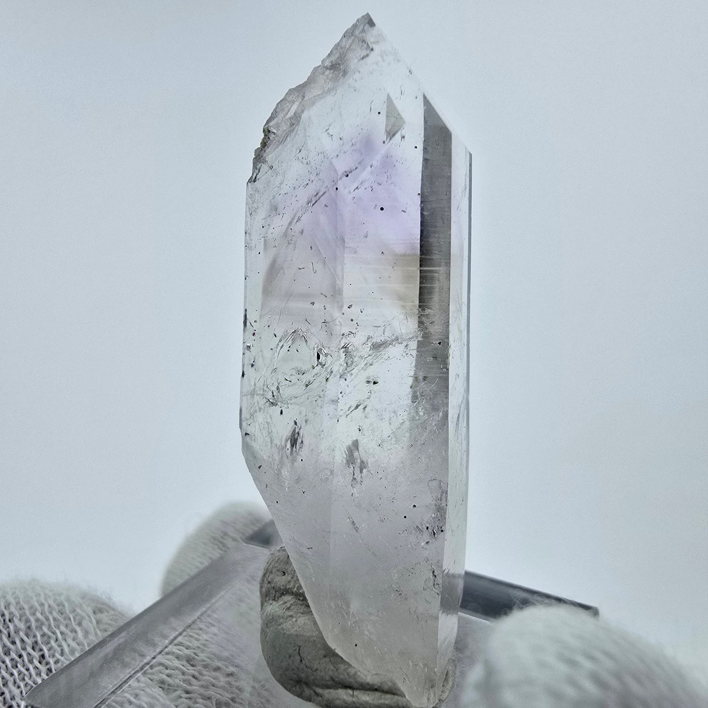 Enhydro Phantom Amethyst Kristall Streep Mine, Goboboseb, Namibia 42*14*14mm