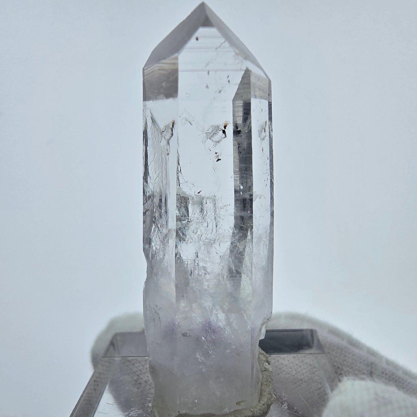 Phantom Hämatit Amethyst Kristall Streep Mine Goboboseb Namibia 40*12*11mm