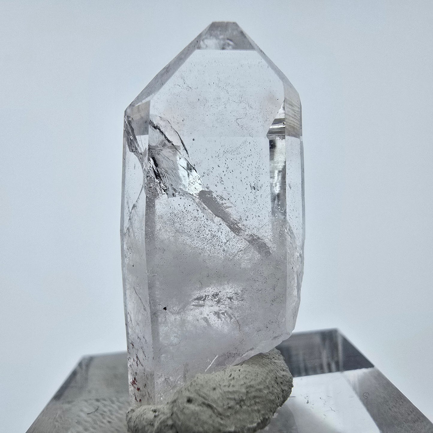 Klarer Phantom Amethyst Kristall Streep Mine, Goboboseb, Namibia 30*14*8mm