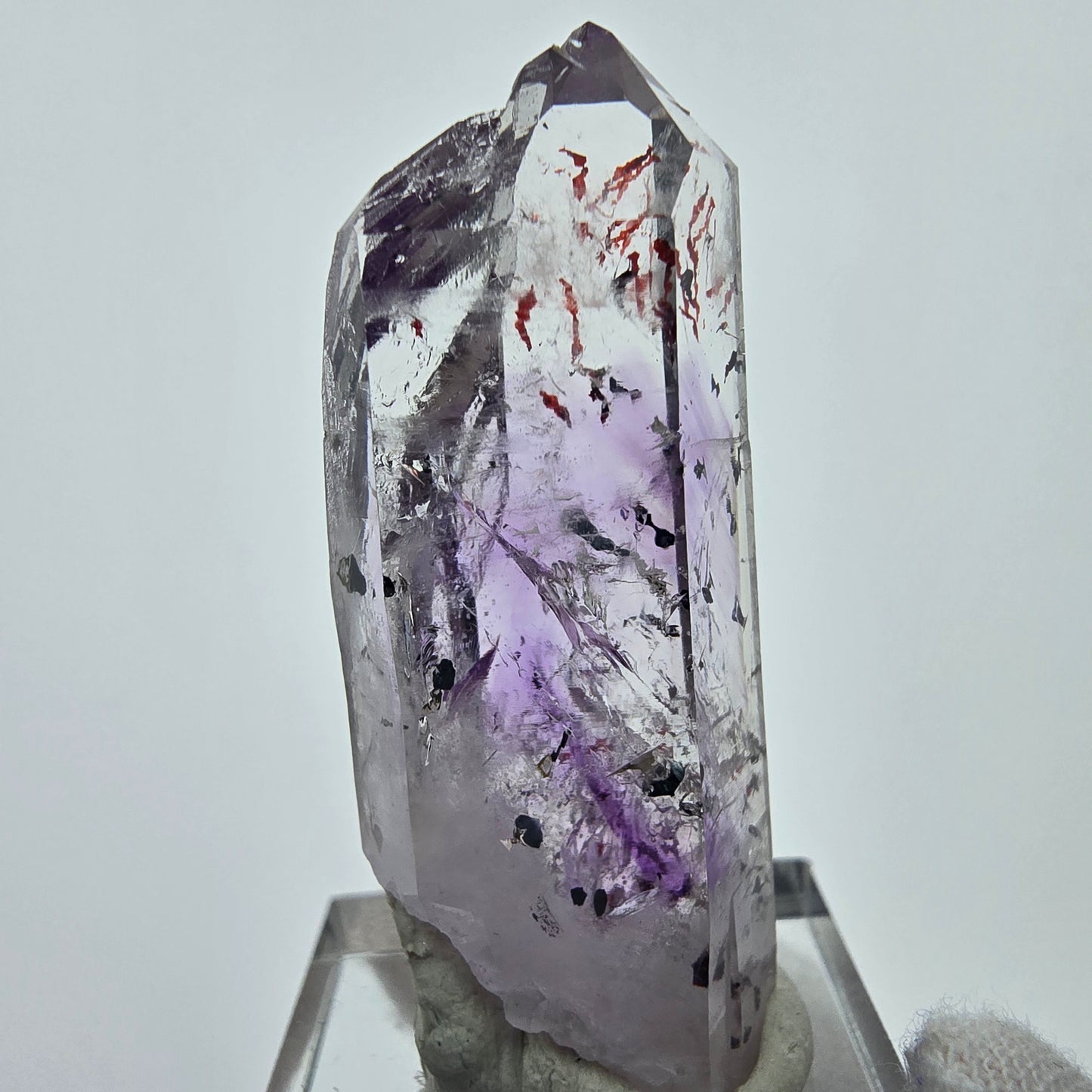 Harlekin Enhydro Phantom Amethyst Streep Mine Goboboseb Namibia 45*17*12mm