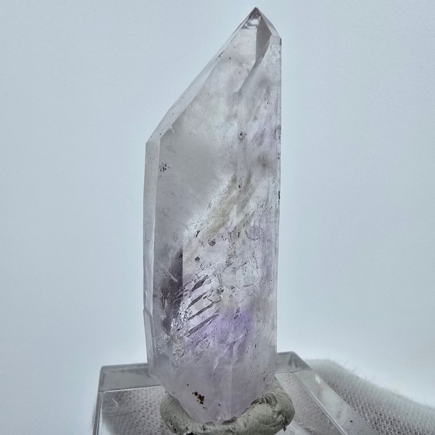 Enhydro Phantom Amethyst Zepter, 1x Blase Goboboseb Namibia 45*14*11mm, Sammlung