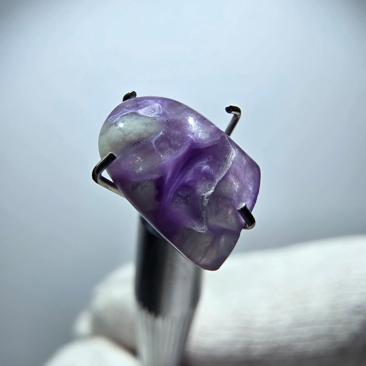 Rare Charoite crystal purple, polished Russia 11*7*3mm