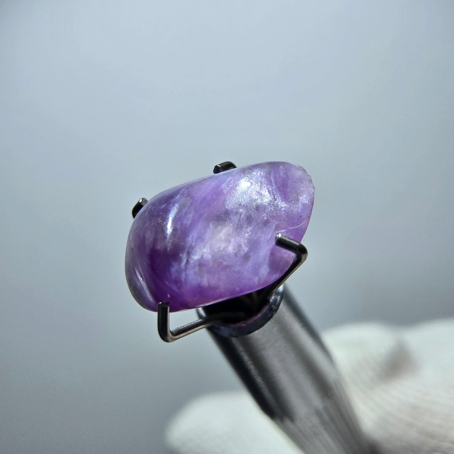 Rare Charoite crystal purple, polished Russia 10*7*3mm