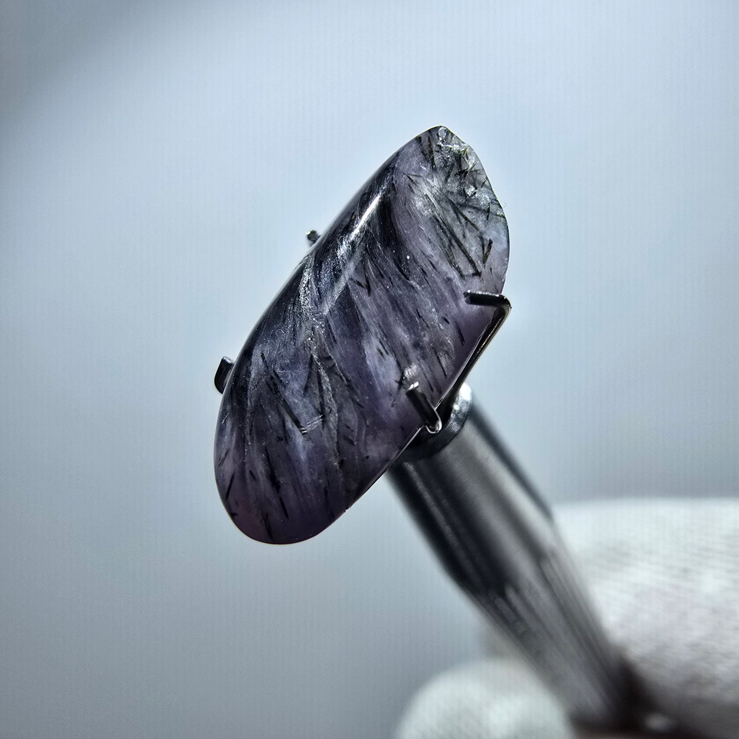 Rare Charoite crystal purple, polished Russia 16*9*4mm