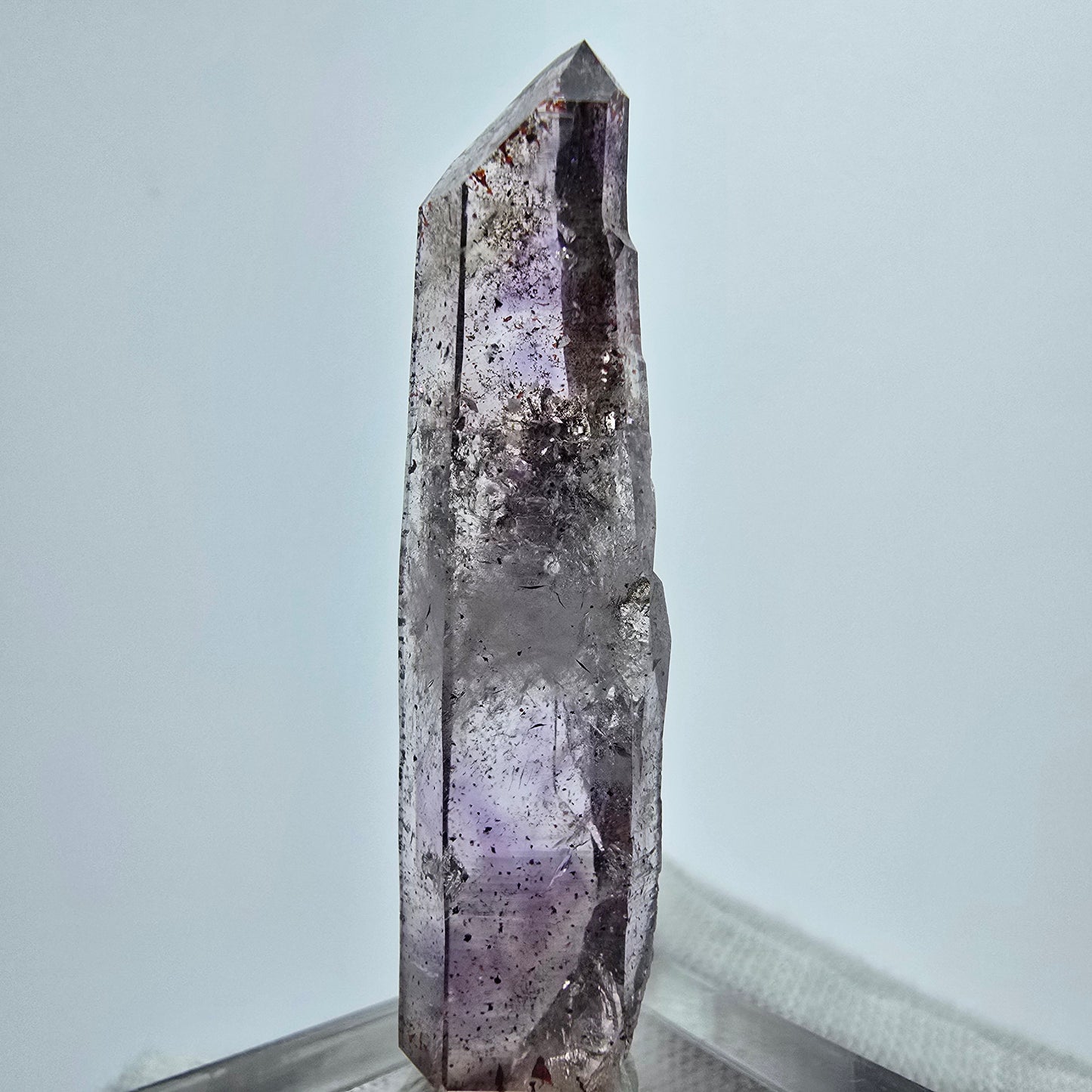 Harlekin Phantom Amethyst DT Kristall Goboboseb, Namibia 44*10*9mm Sammlung