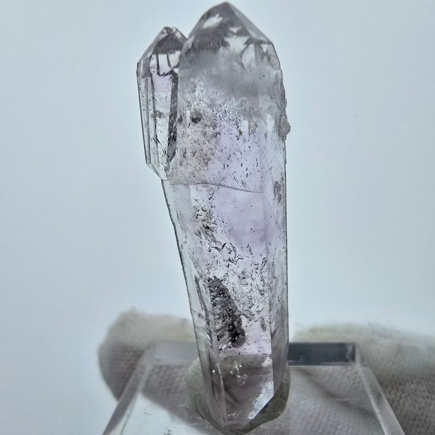 Enhydro Phantom Amethyst DT Zepter 1 Blase Goboboseb, Namibia 38*12*7mm Sammlung