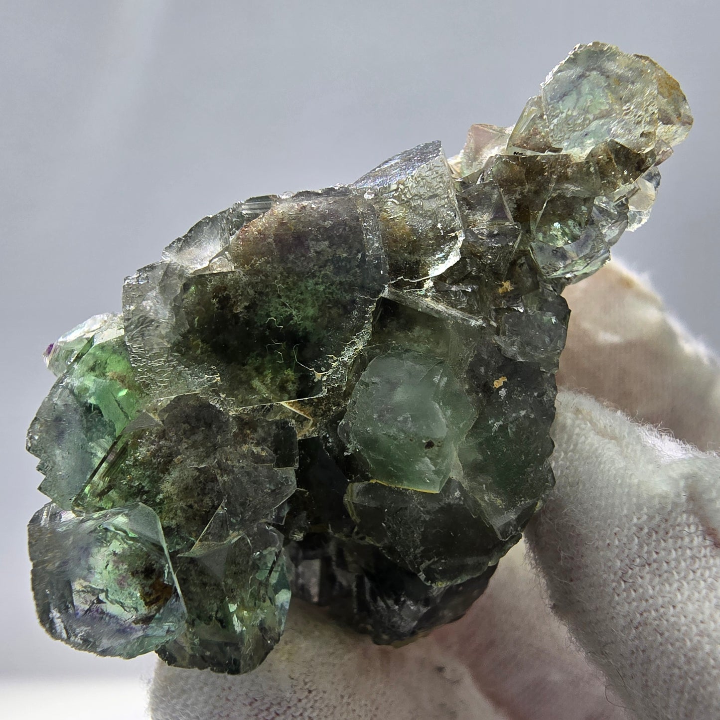 Sehr klare Fluorit Würfel Stufe grün Erongo, Namibia 52*41*25mm Sammlung