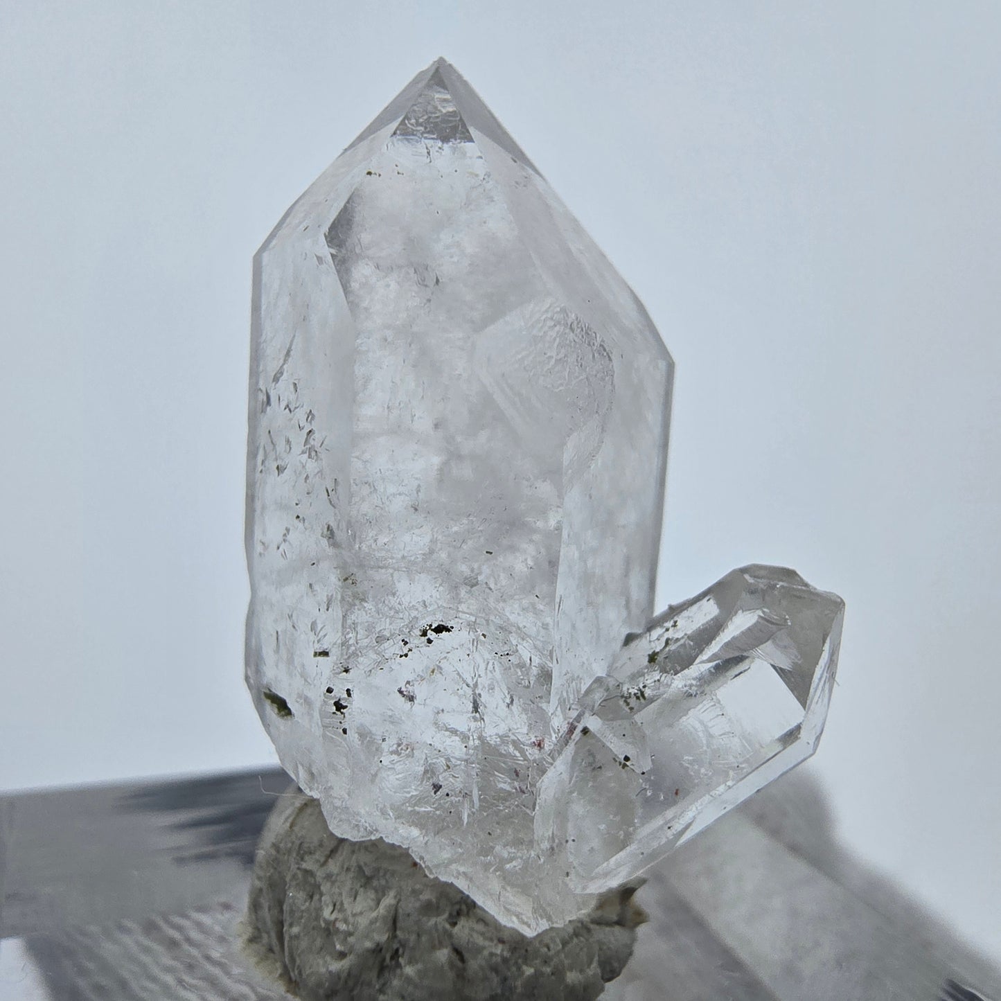 Harlekin Phantom Quarz Kristall Streep Mine, Goboboseb, Namibia 28*18*11mm