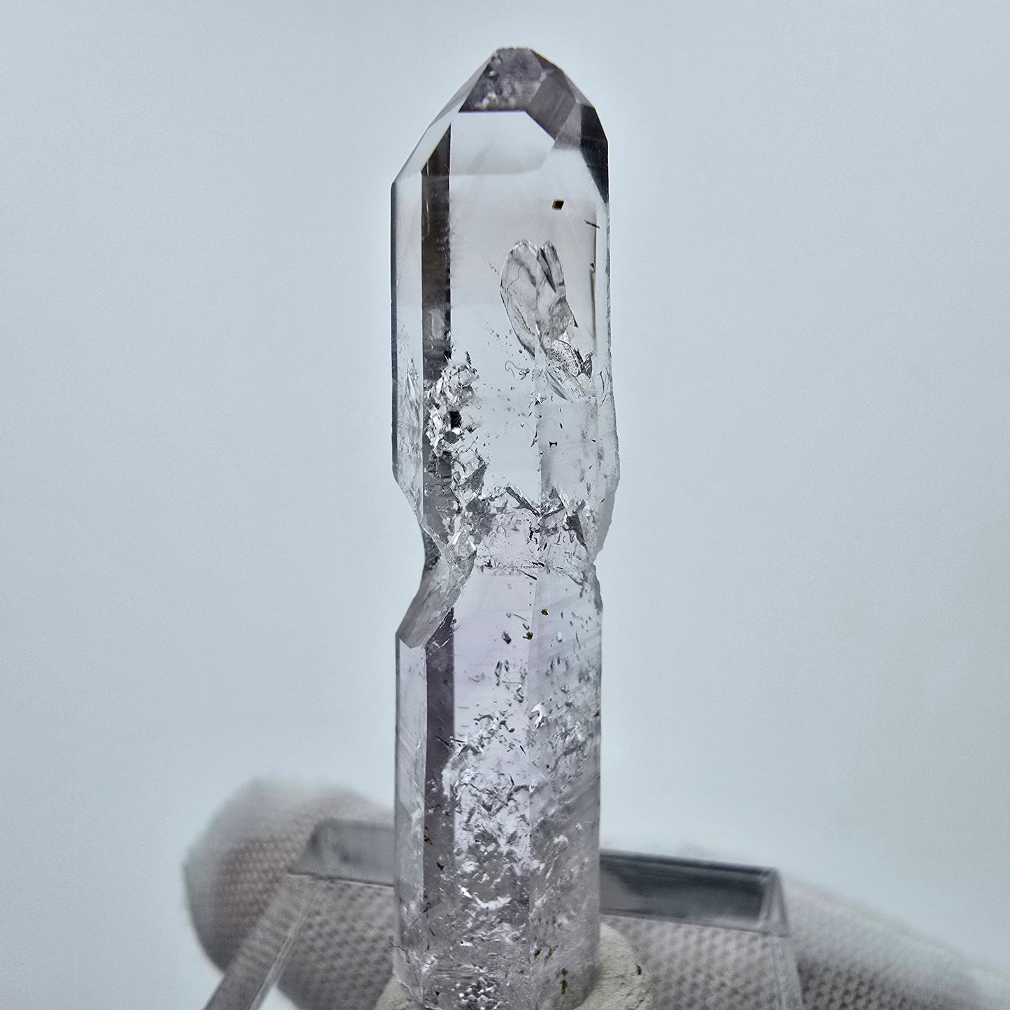 Phantom Amethyst Kristall Streep Mine Goboboseb Namibia 44*8*8mm Sammlung