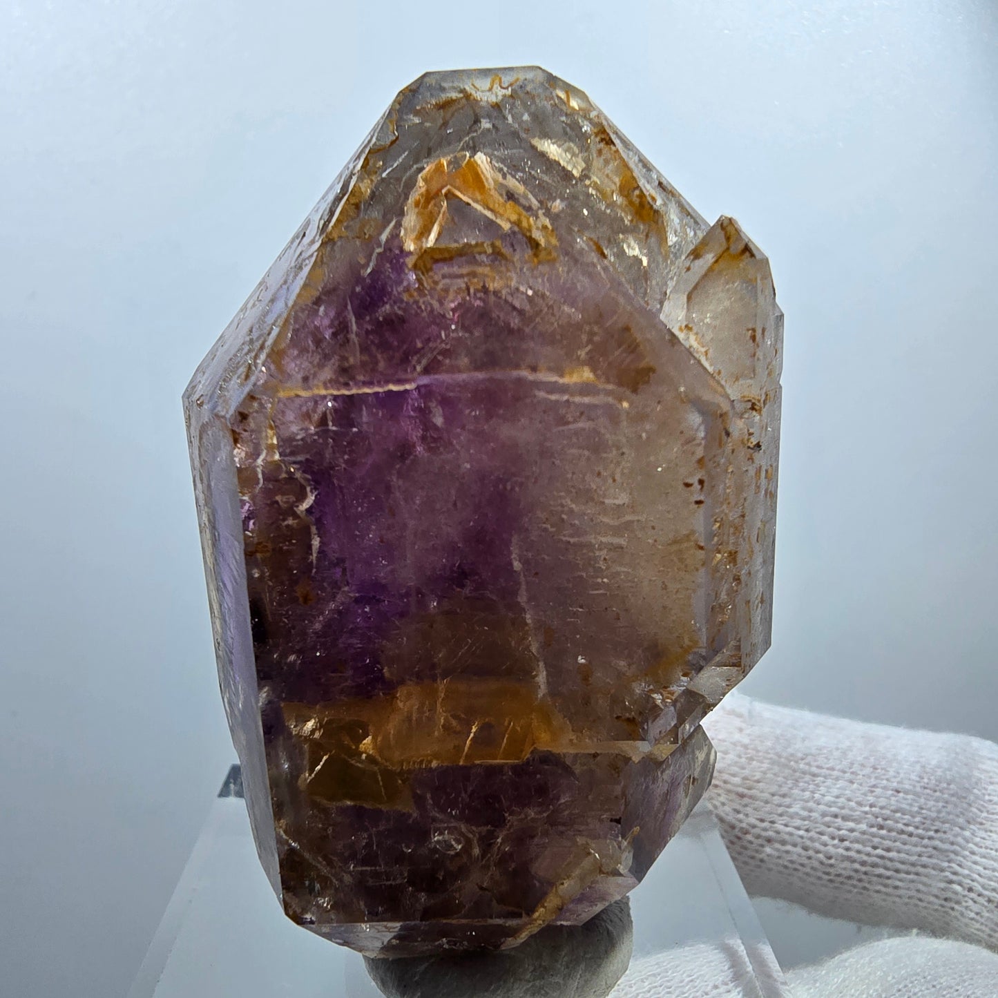 Enhydro Phantom Skeleton Amethyst DT Scepter Valentine Pocket Goboboseb Namibia 64*39*29mm