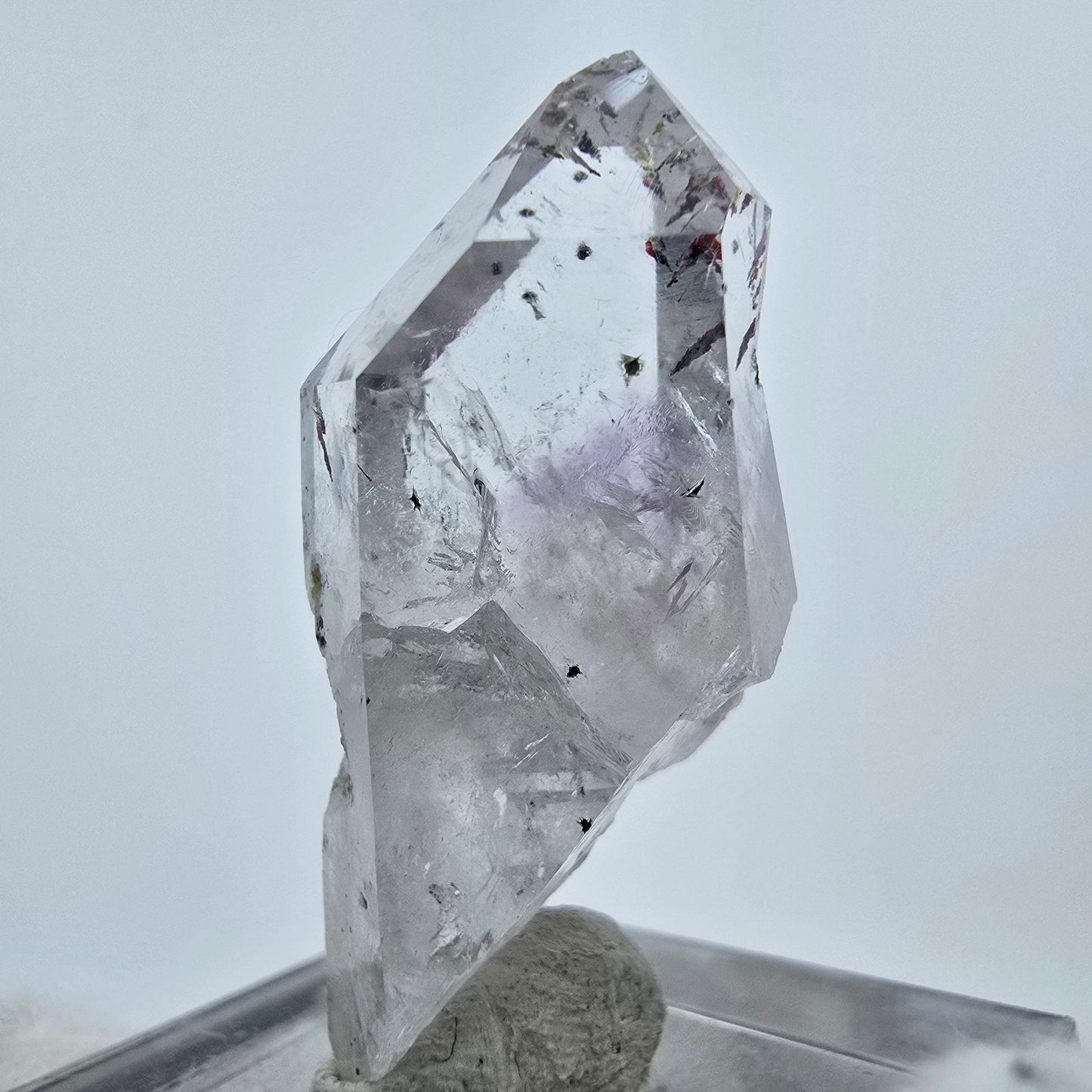 Harlekin Phantom Amethyst Kristall Streep Mine, Goboboseb, Namibia 35*15*11mm
