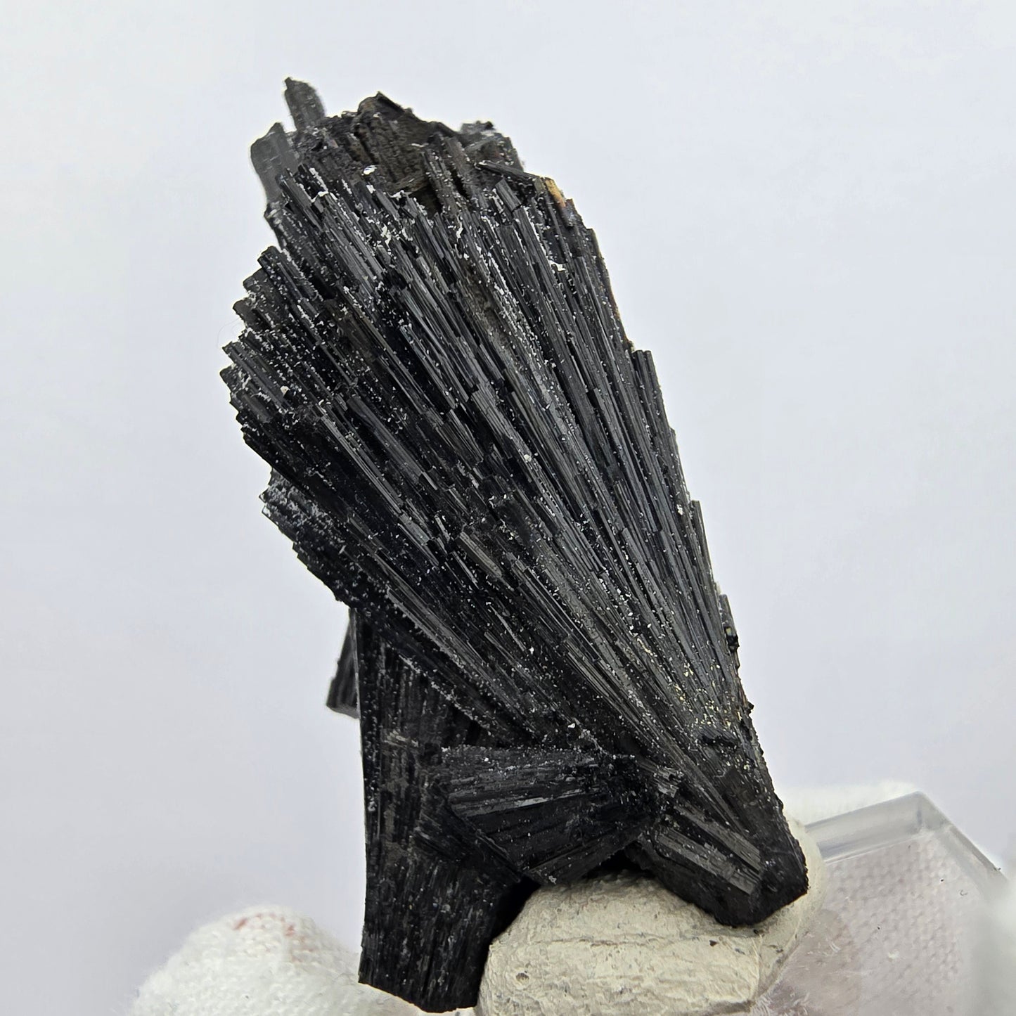 Seltene Schörl Turmalin Stufe schwarz Erongo, Namibia 50*23*22mm Sammlung