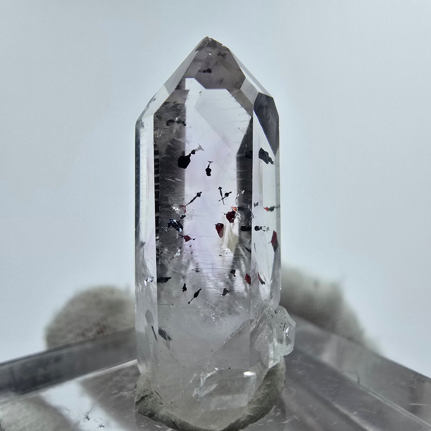 Harlekin Phantom Amethyst Kristall Streep Mine Goboboseb Namibia 26*11*11mm
