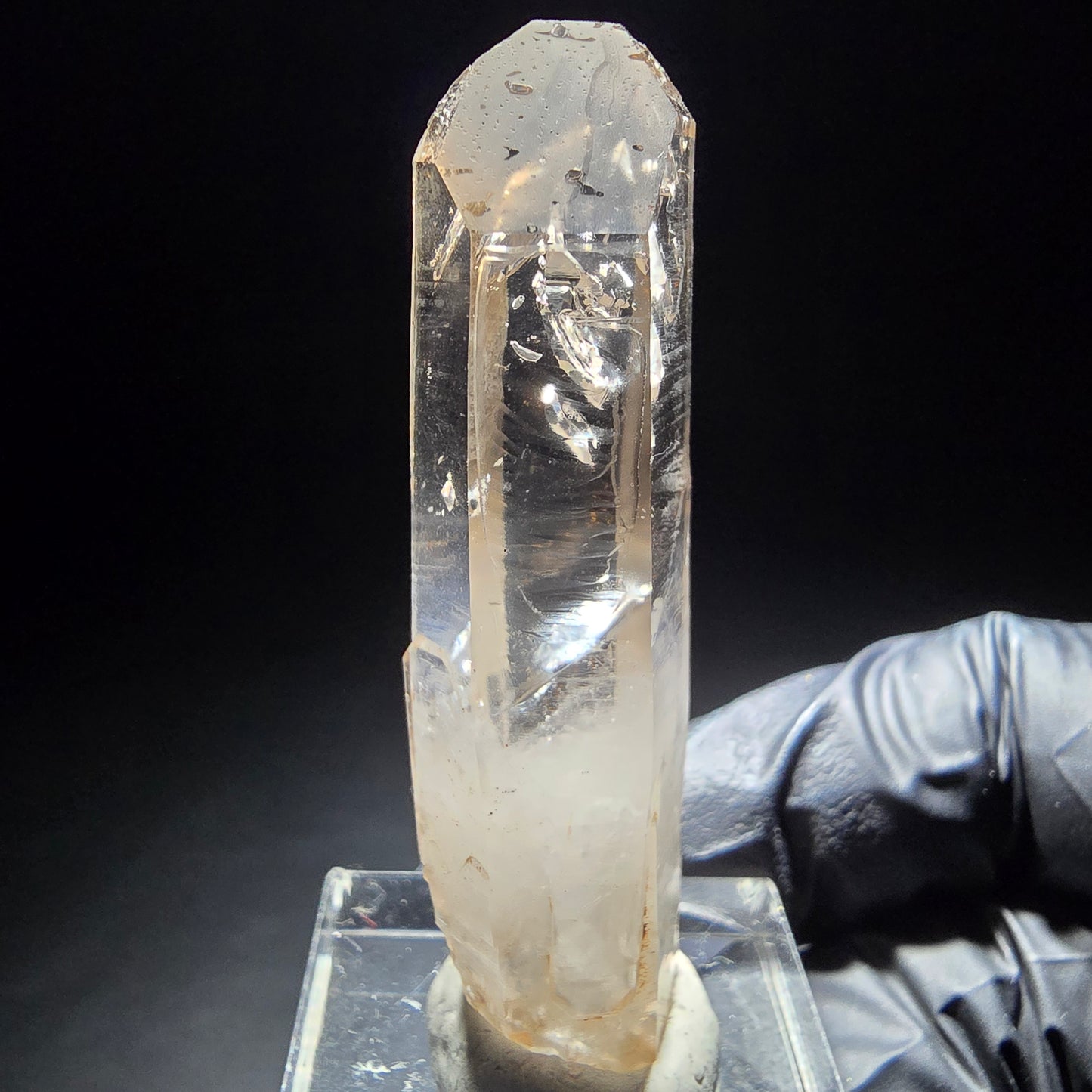 Phantom Rauchquarz Doppelender Spitzen Goboboseb, Namibia 53*15*12mm Sammlung