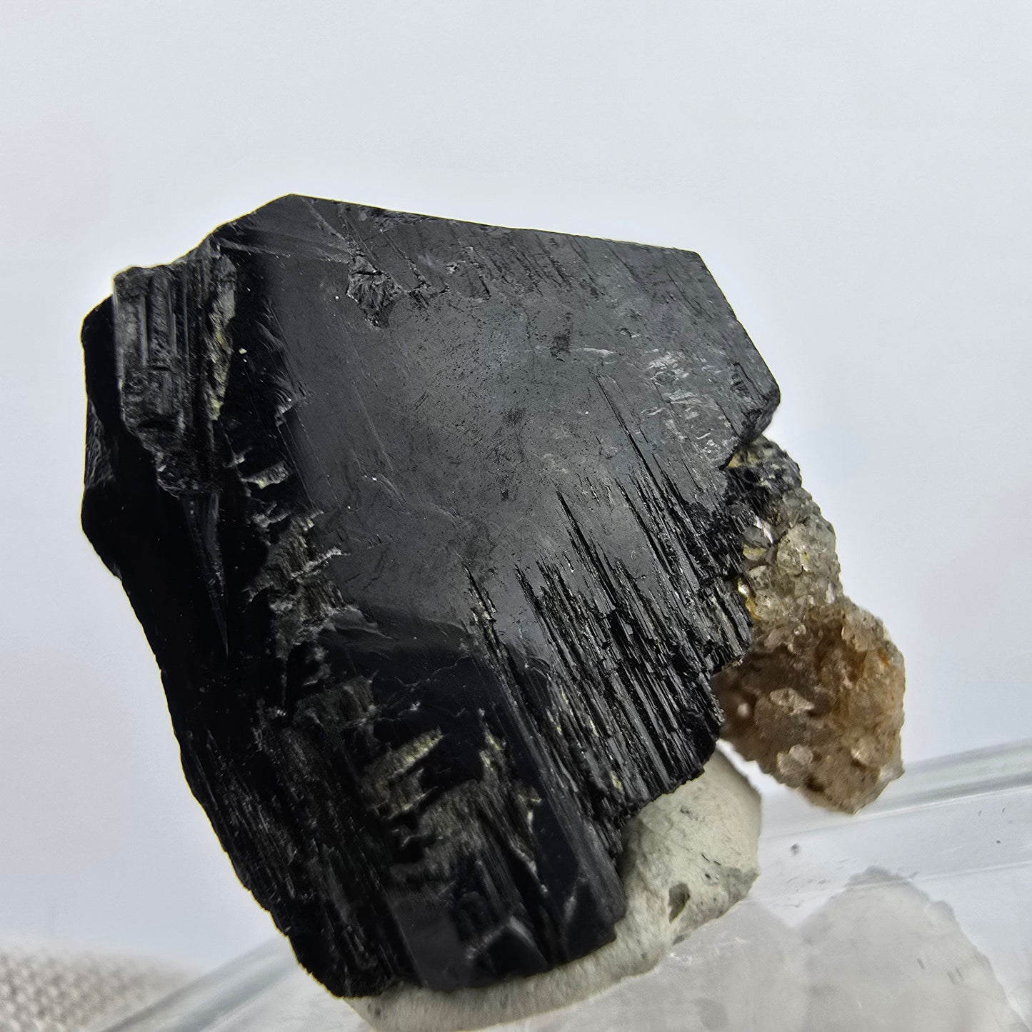 Seltener Schörl Turmalin Kristall Erongo, Namibia 28*26*20mm Sammlung