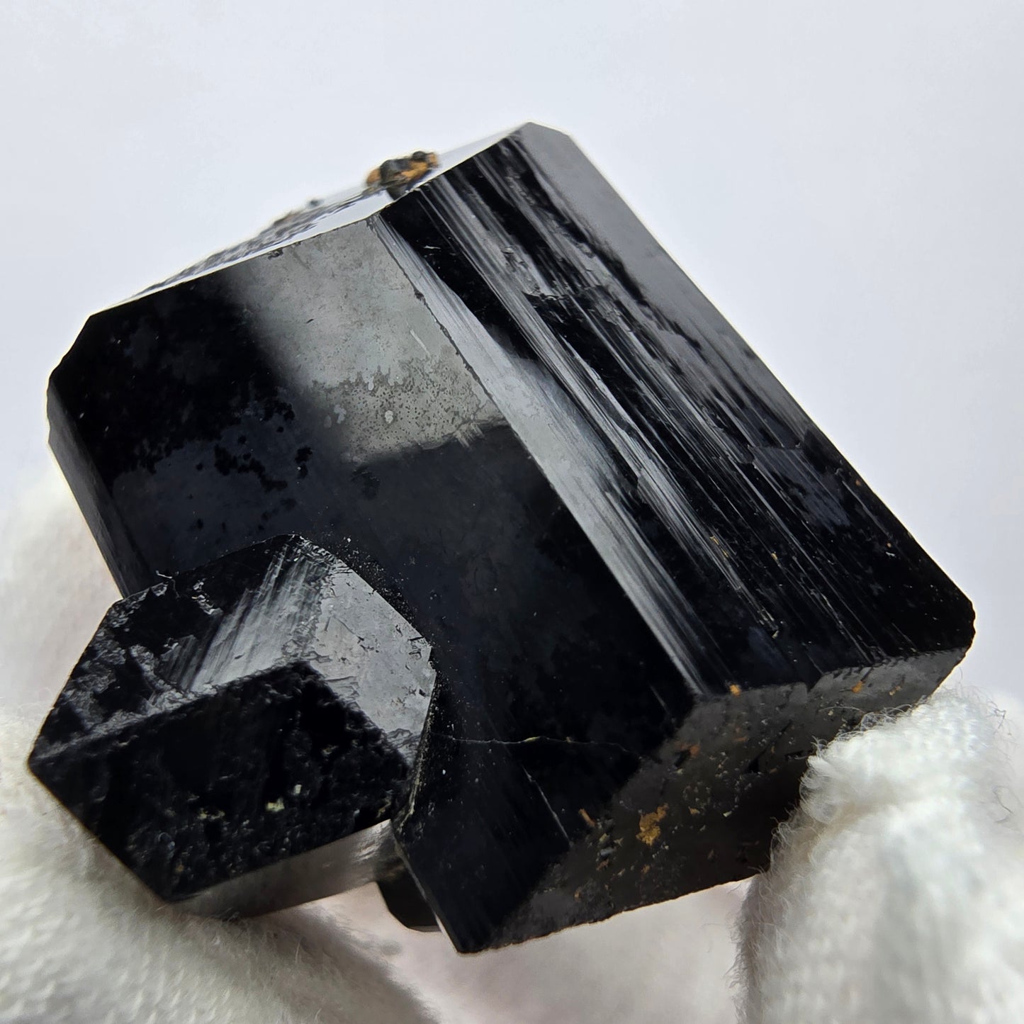 Symmetrischer Schörl Turmalin Kristall Erongo, Namibia 35*26*21mm Sammlung