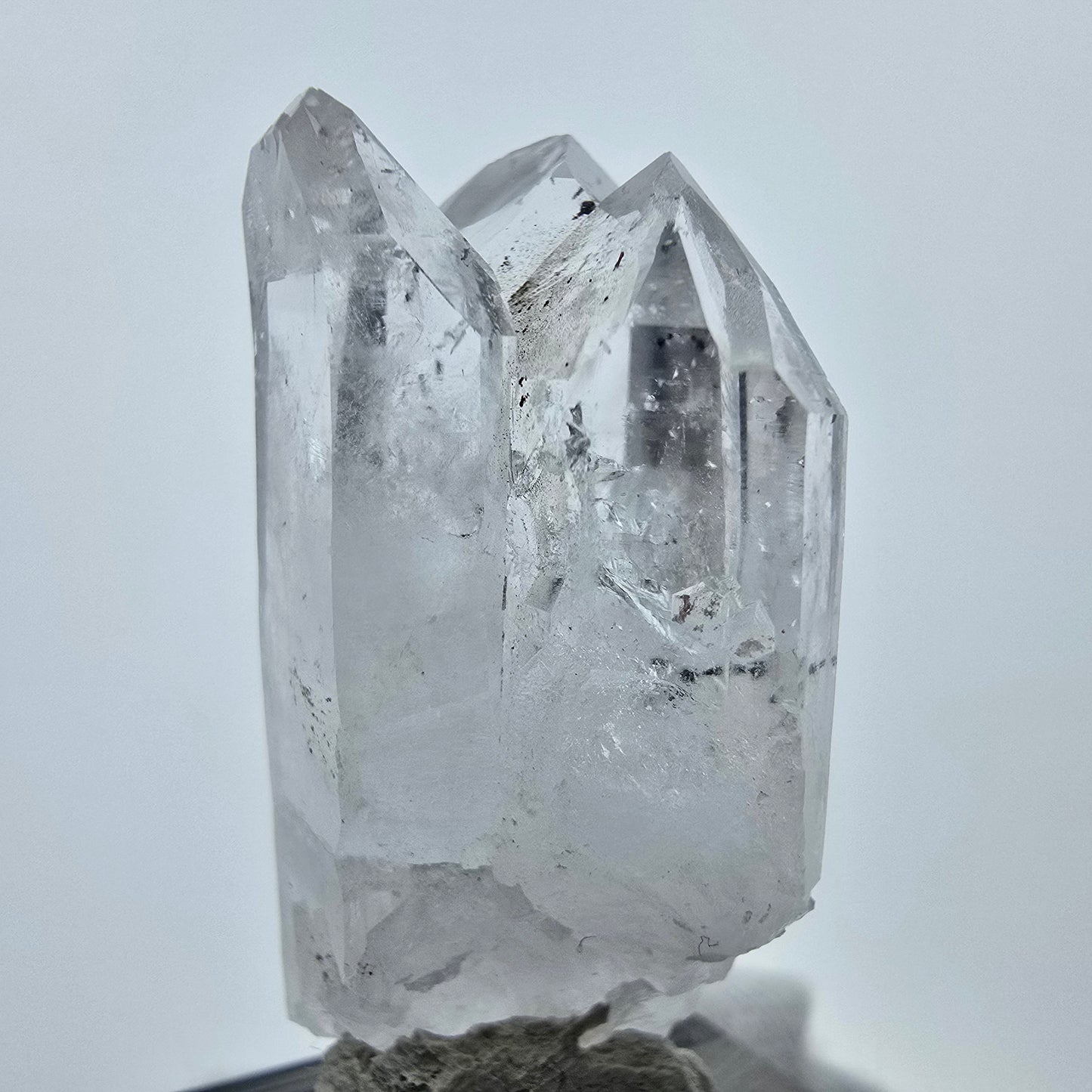 Harlekin Phantom Quarz Kristall Streep Mine, Goboboseb, Namibia 42*21*15mm