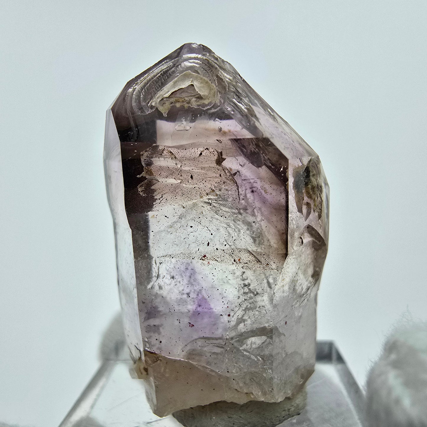 Phantom Amethyst Fenster Zepter Kristall Goboboseb, Namibia 43*19*13mm
