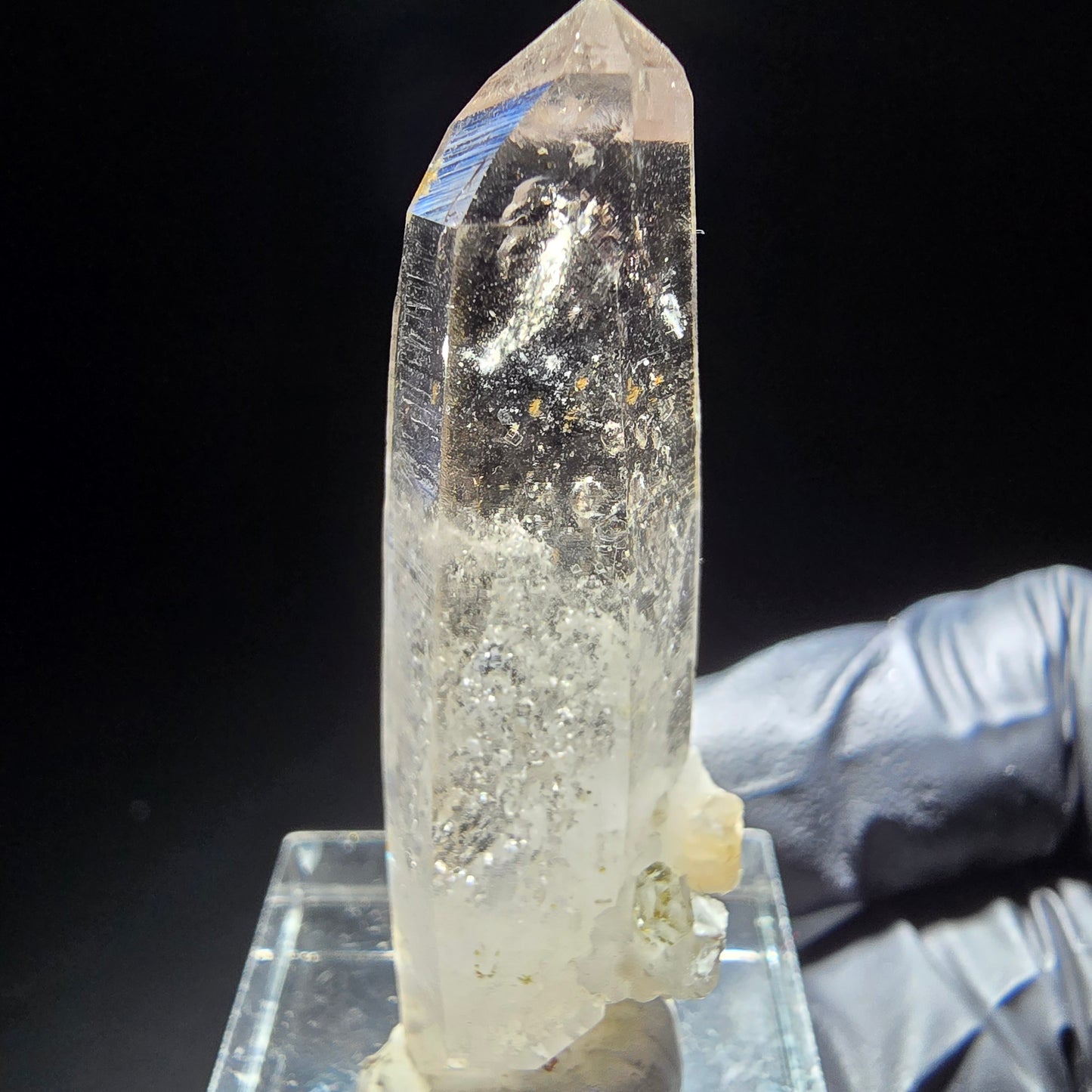 Phantom Rauchquarz Doppelender Spitzen Goboboseb, Namibia 48*15*11mm Sammlung